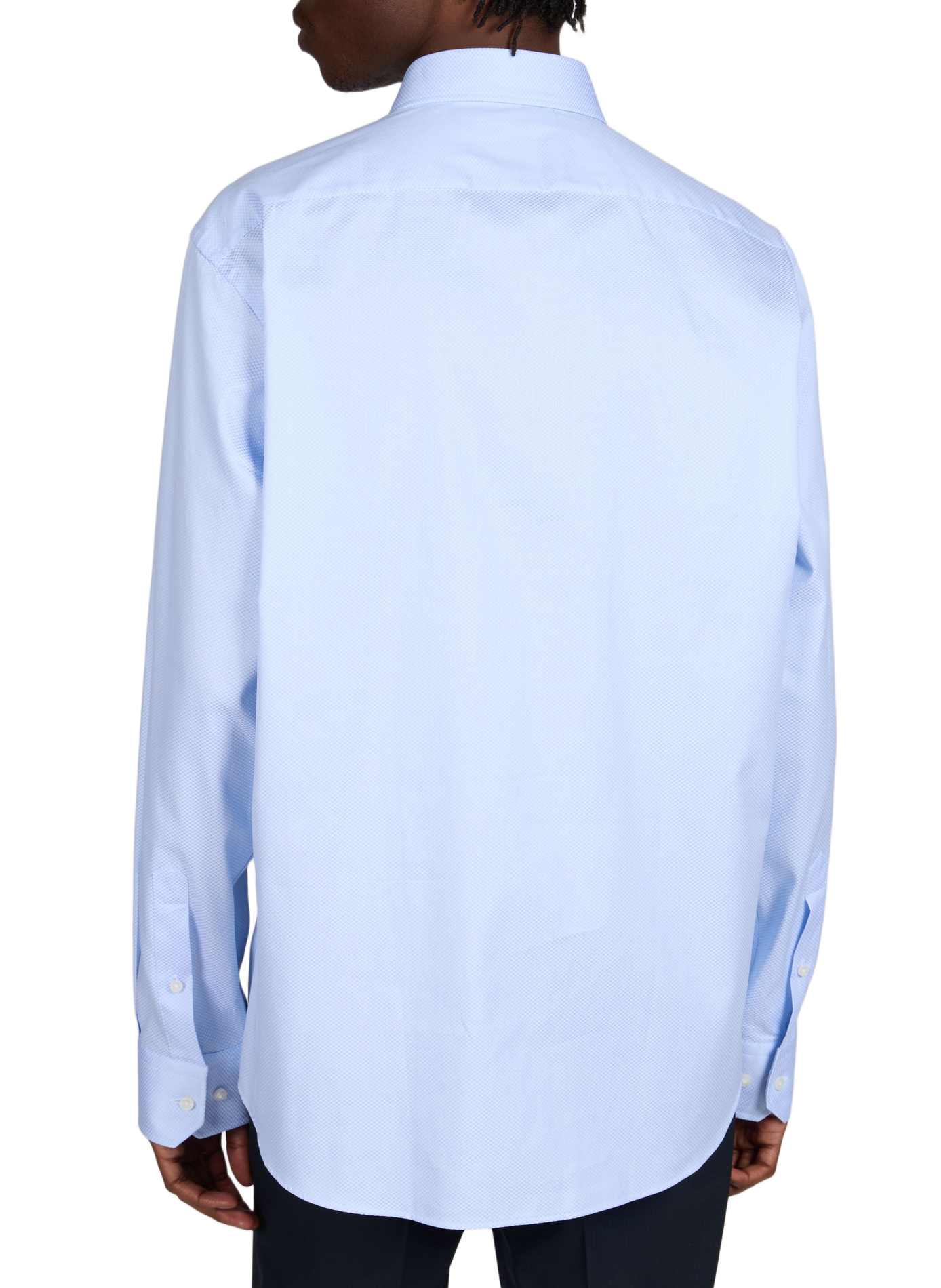 Chemise à motifs Joe en coton BOSS Bleu