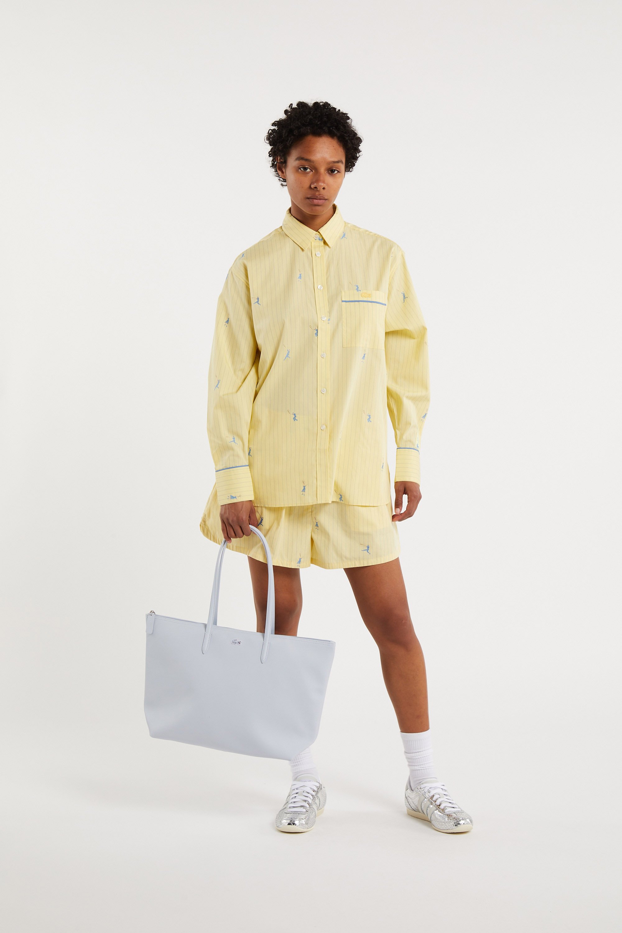 Sac shopping LACOSTE Bleu