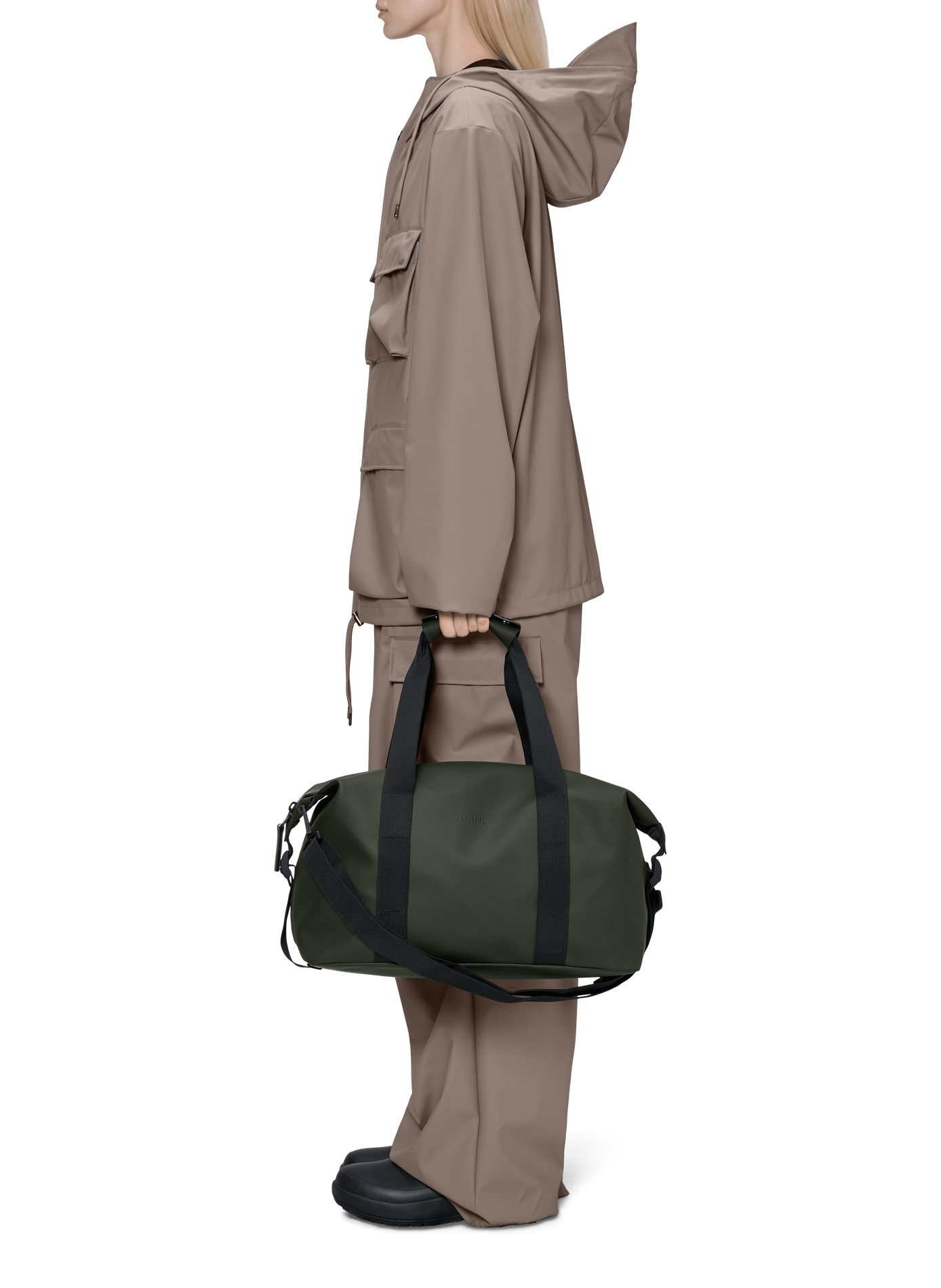 Hilo weekend bag RAINS Green