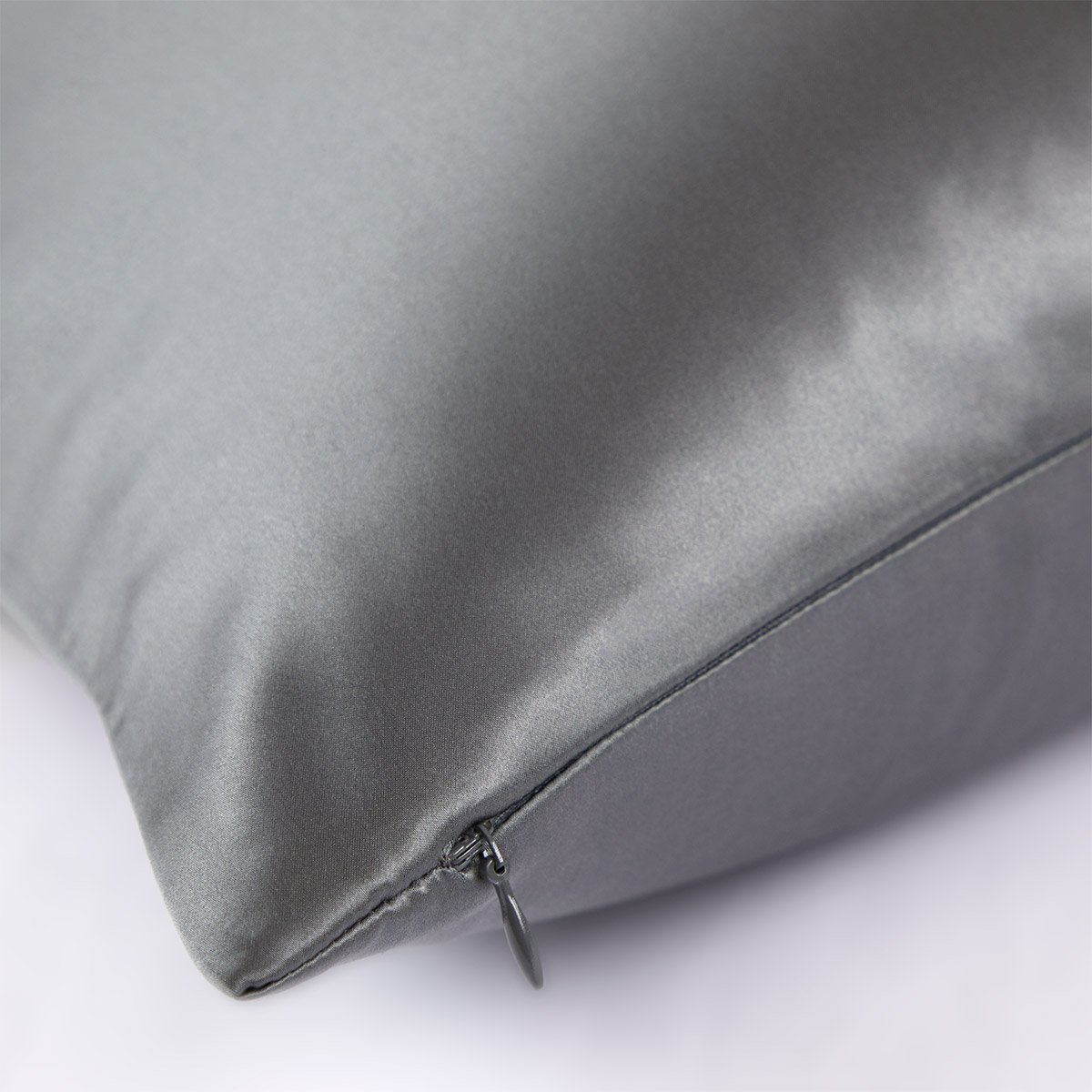 Taie d'oreiller en soie, silksham BOSS HOME Gris