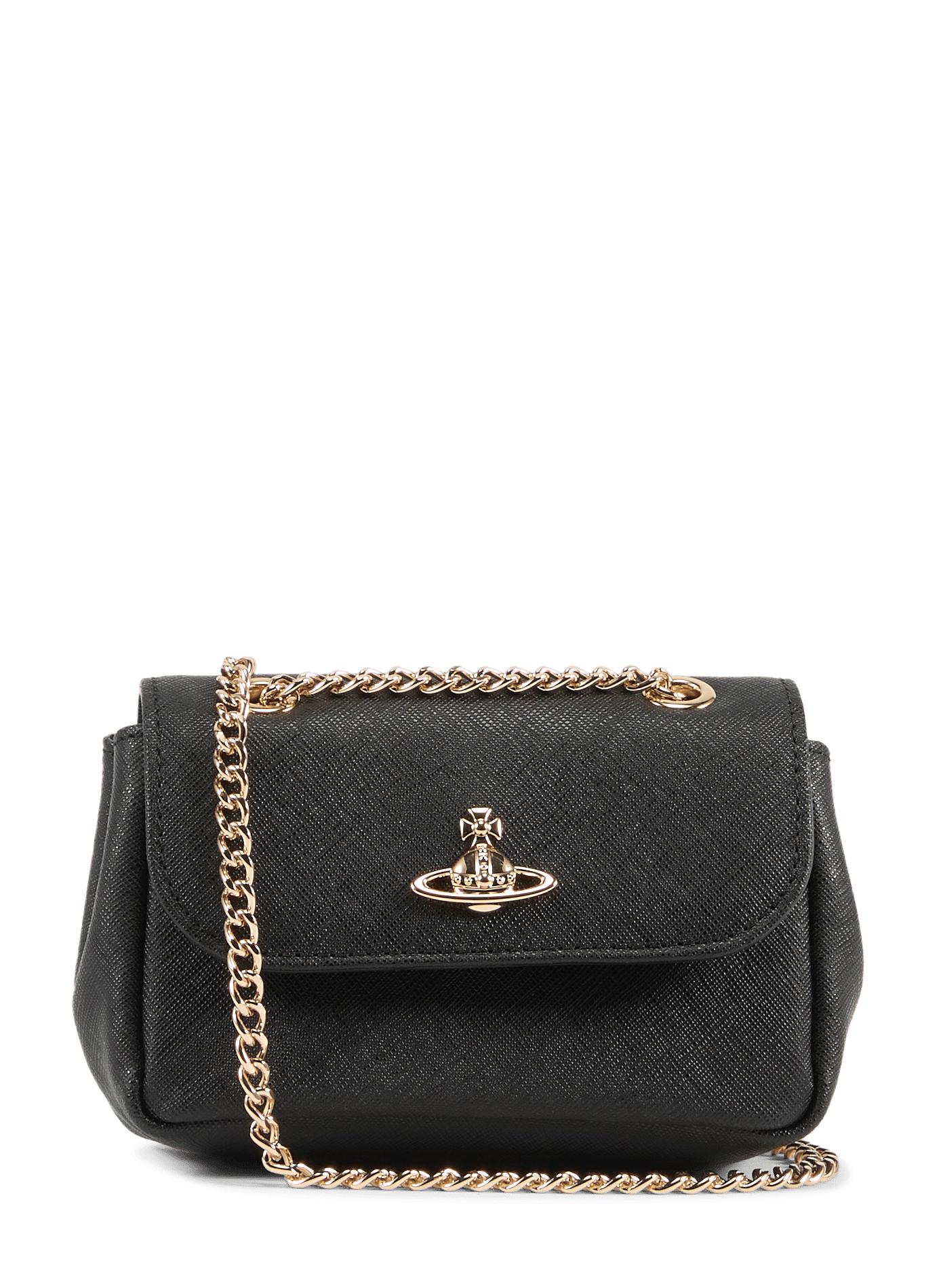 Pochette en cuir VIVIENNE WESTWOOD Noir