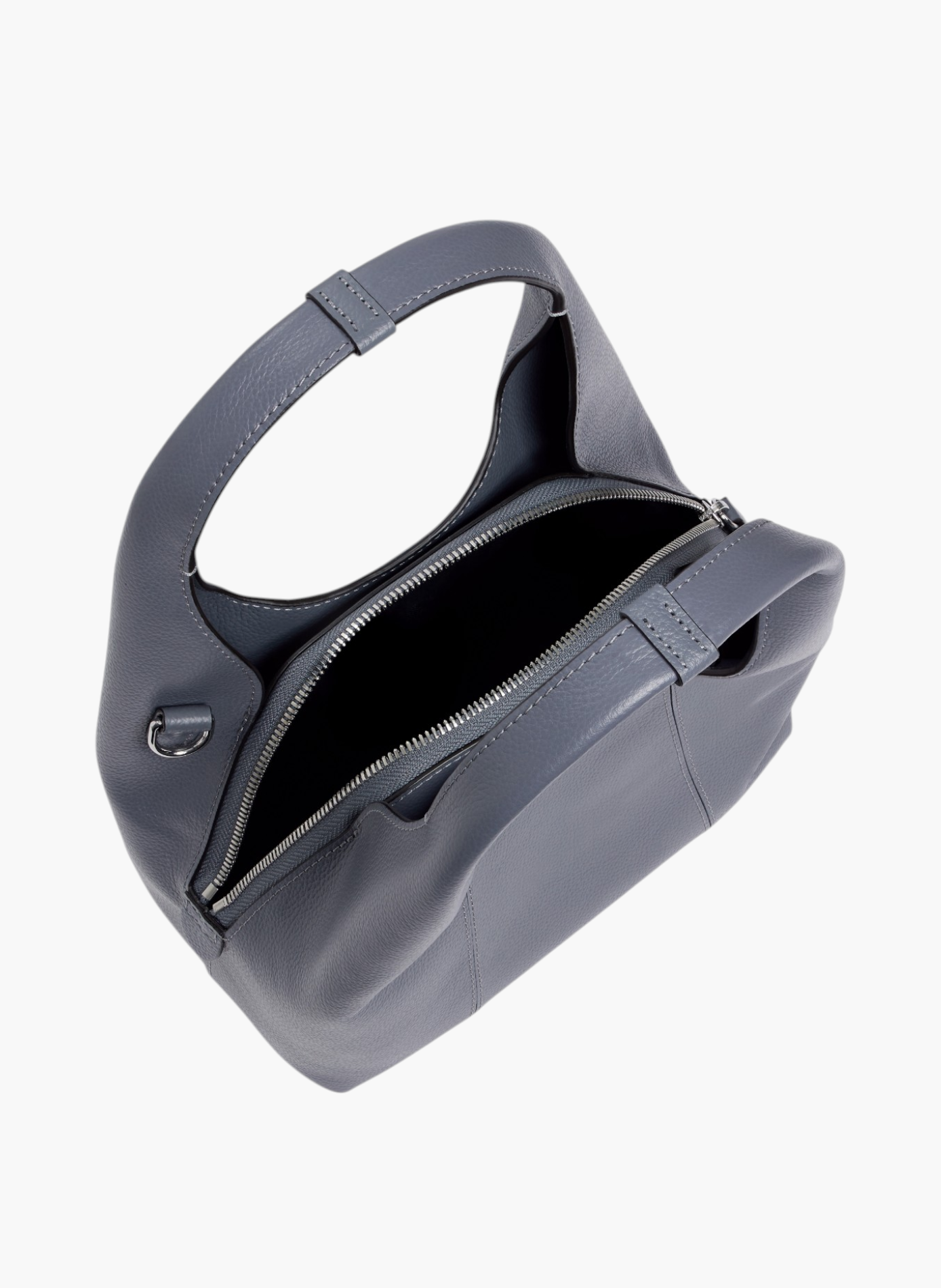 Petit sac à main juliette en cuir grainé LE TANNEUR Bleu