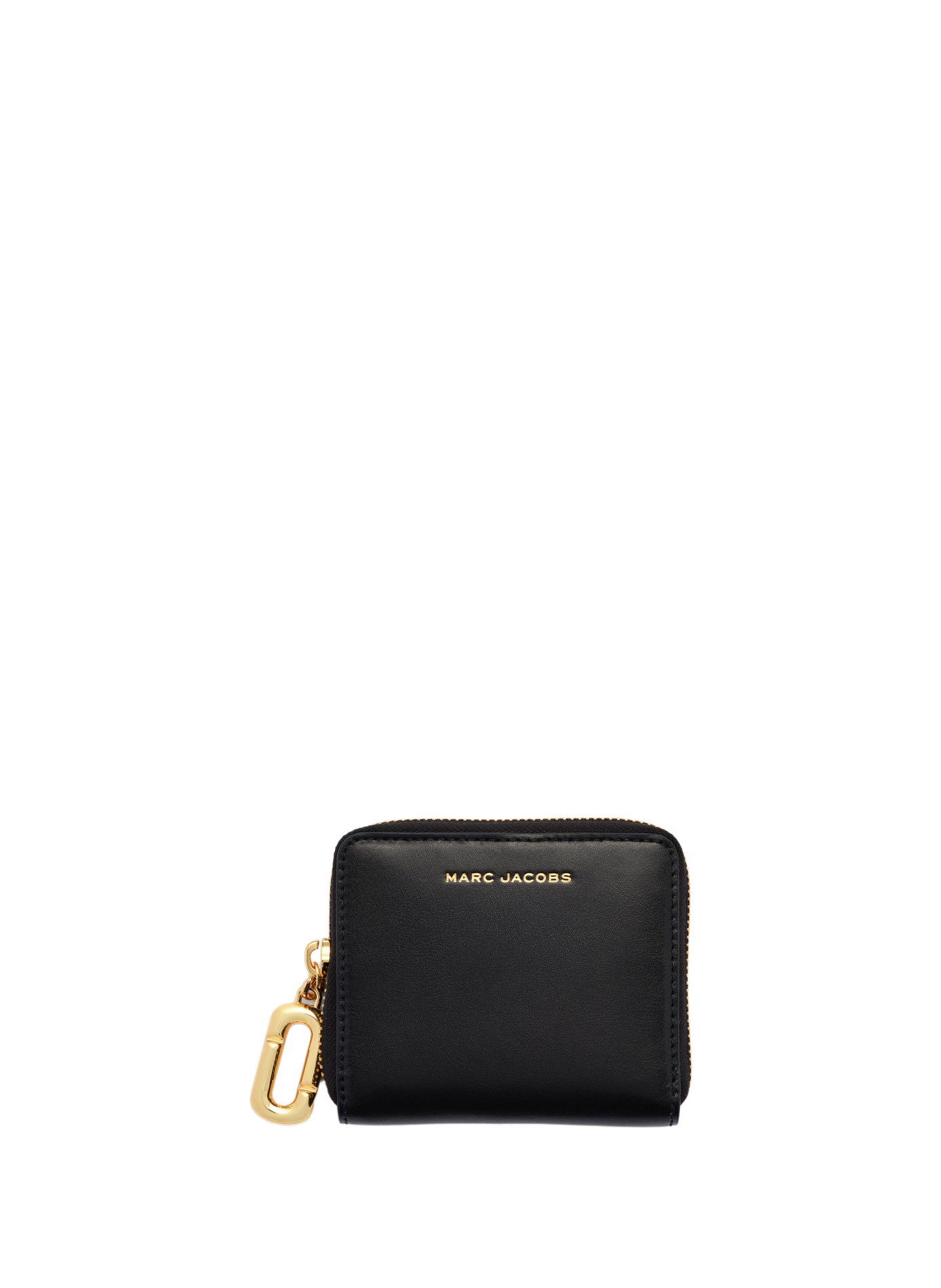 Brieftasche The Scene Slim Compact aus Leder MARC JACOBS Schwarz