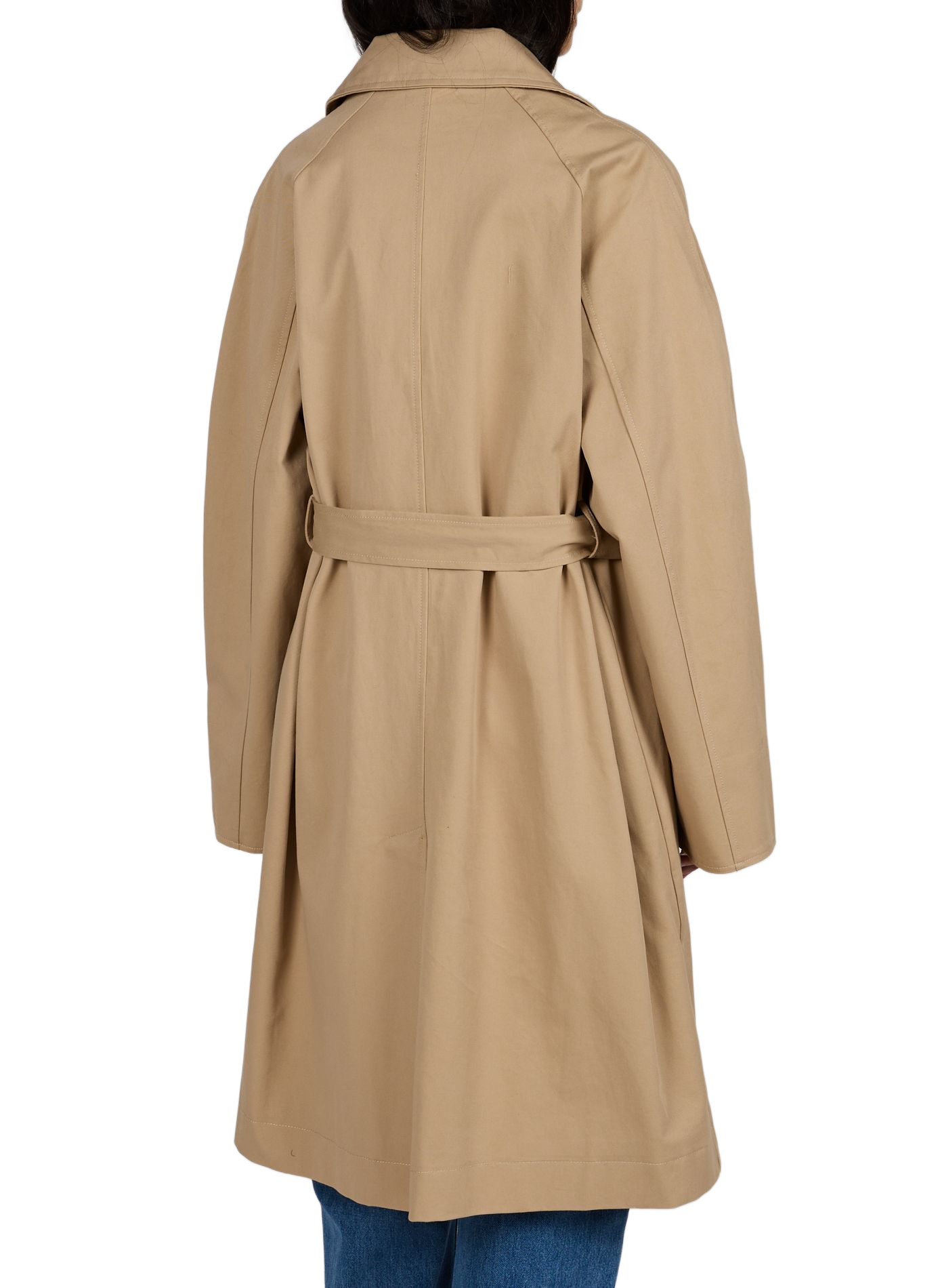 Mid-length cotton trench coat ARTLOVE Beige