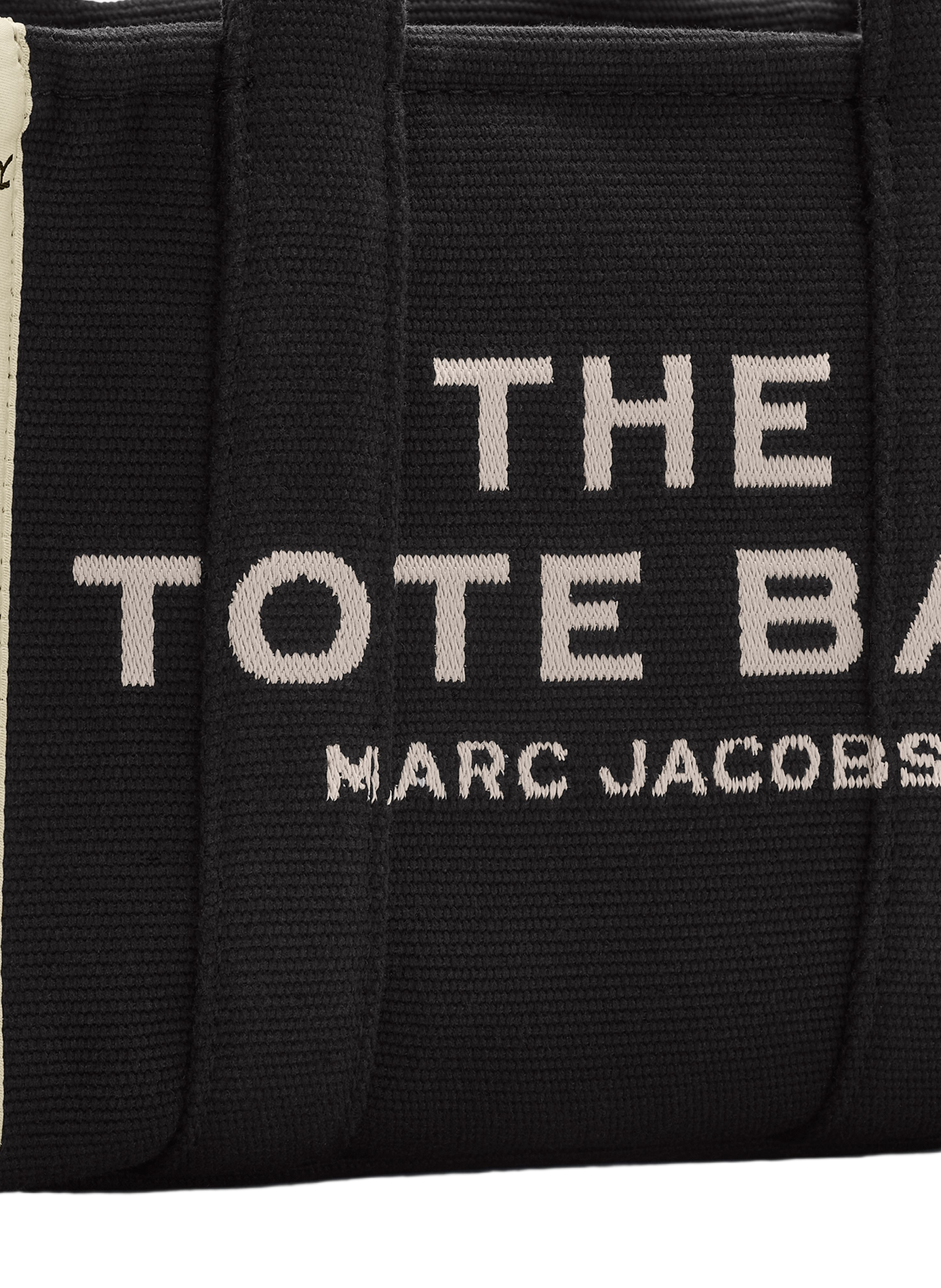 Sac cabas The Jacquard Small Tote Bag MARC JACOBS Noir