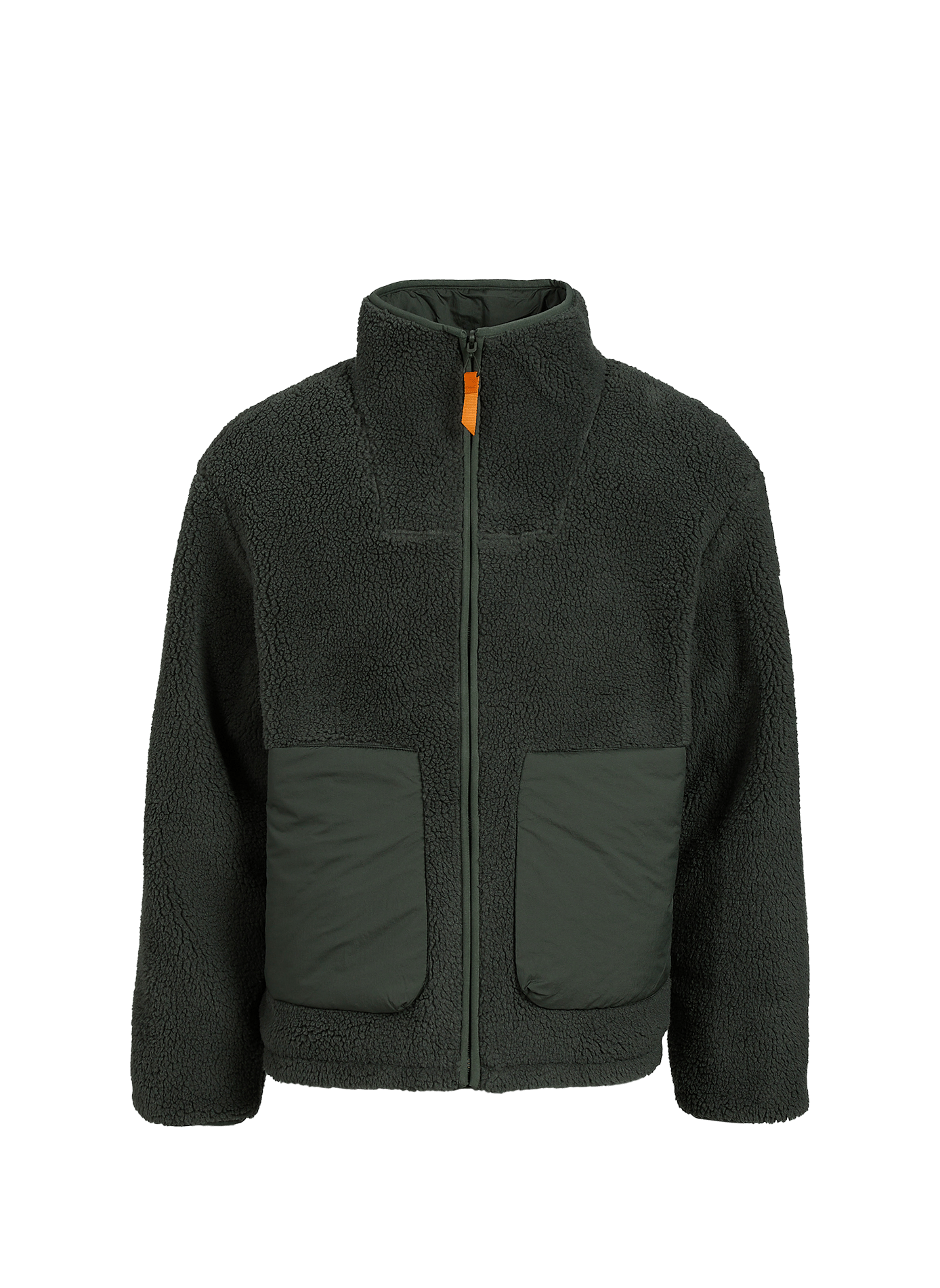 Veste Nobu réversible à col vareuse GERTRUDE Vert