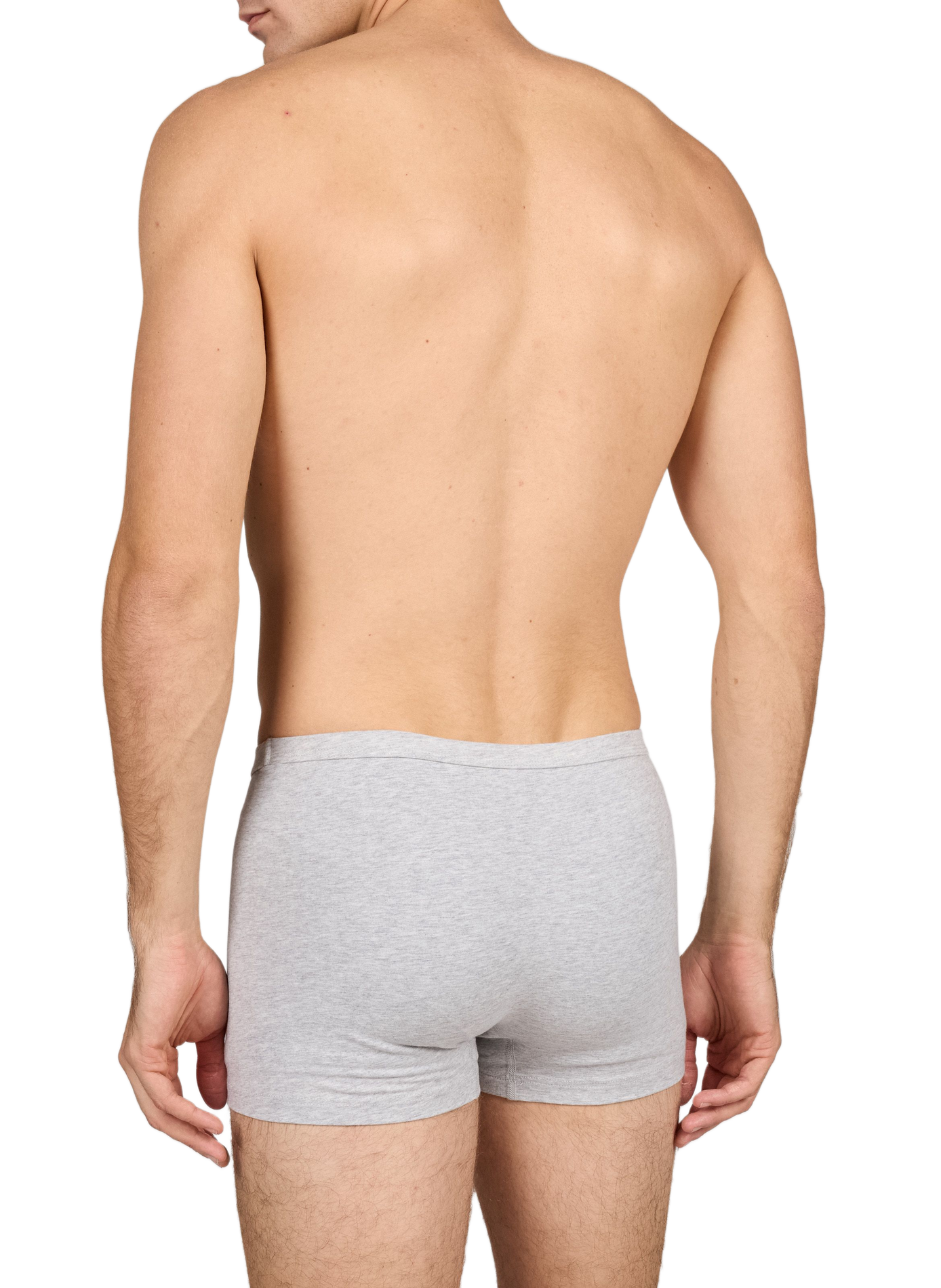 Plain straight-cut boxer shorts AU PRINTEMPS PARIS Grey