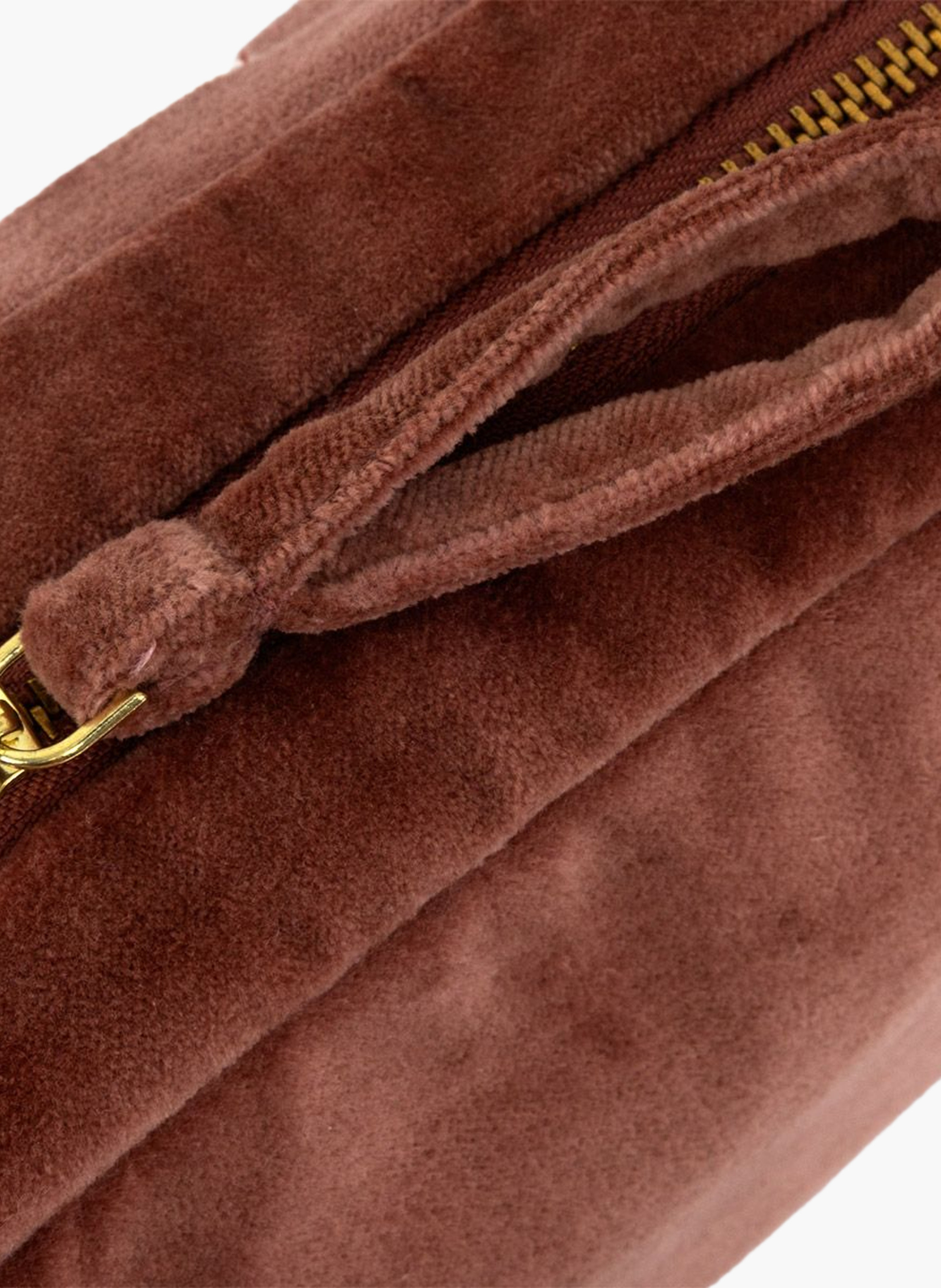 Trousse en velours, romy | Violet DESFORGES Femme