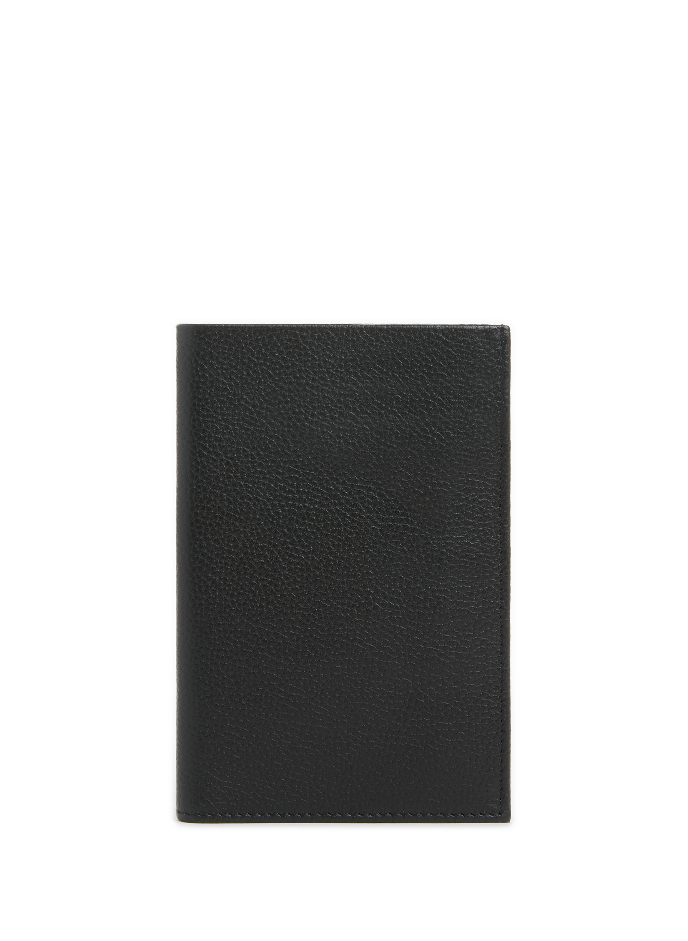 SAISON 1865 Grained leather wallet Black