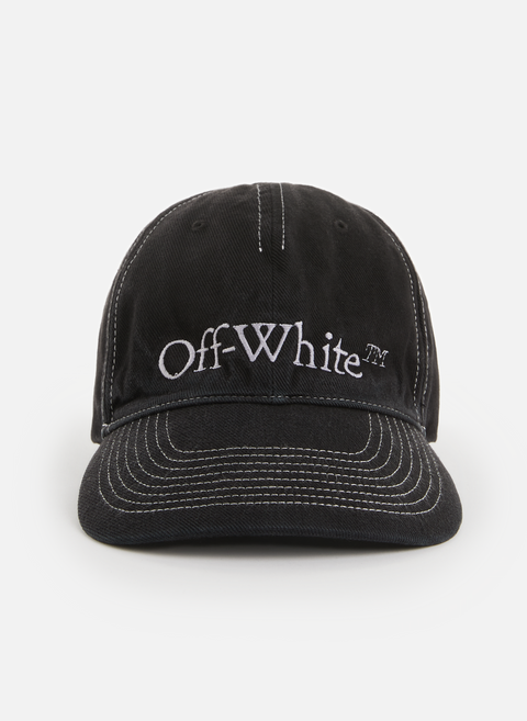 قبعة بوكيش أو لوند باللون الأسود والأبيض 