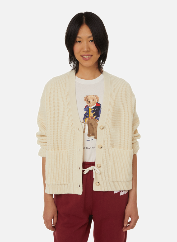 POLO RALPH LAUREN wool and cashmere cardigan