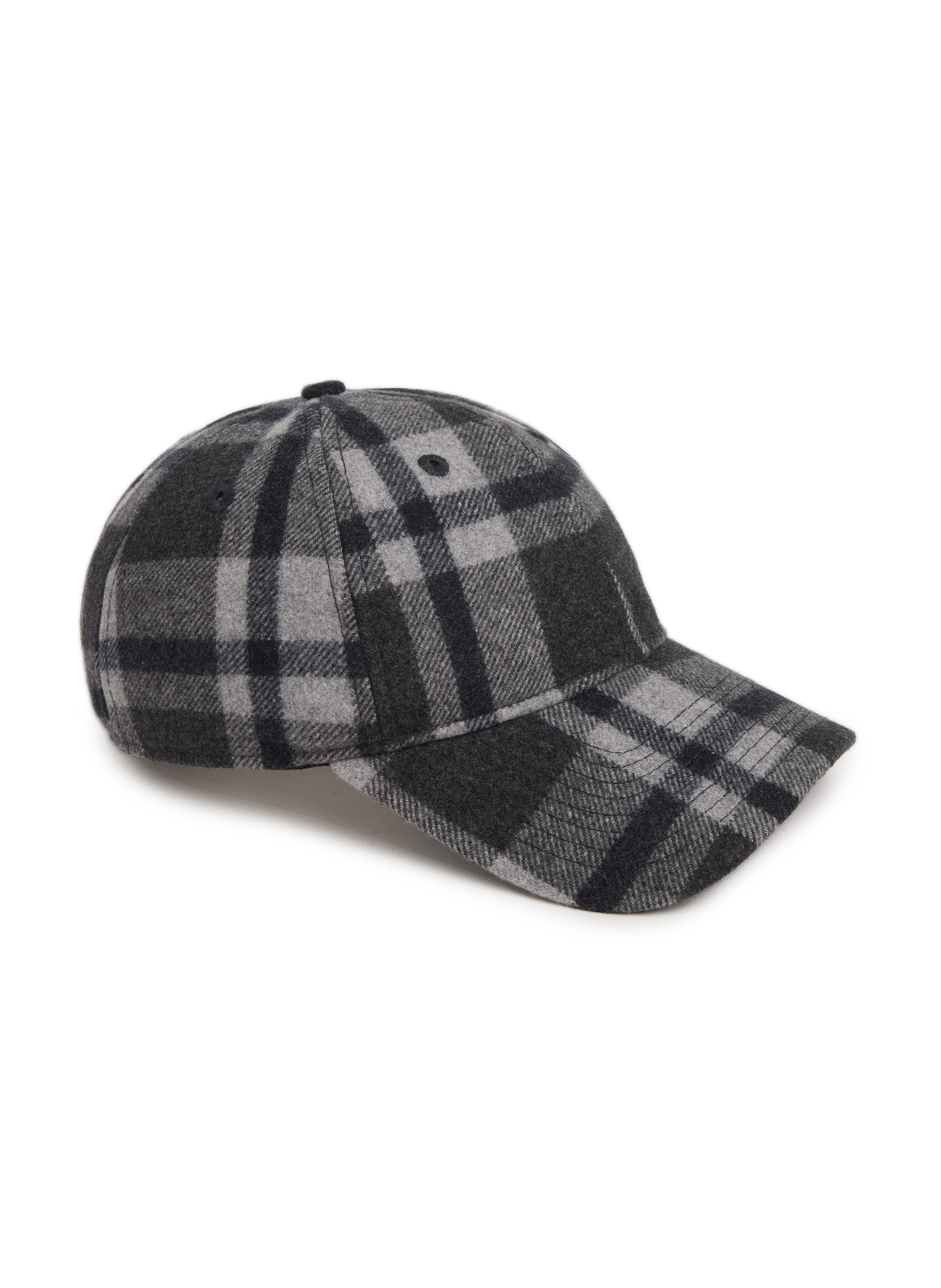 Casquette à carreaux
