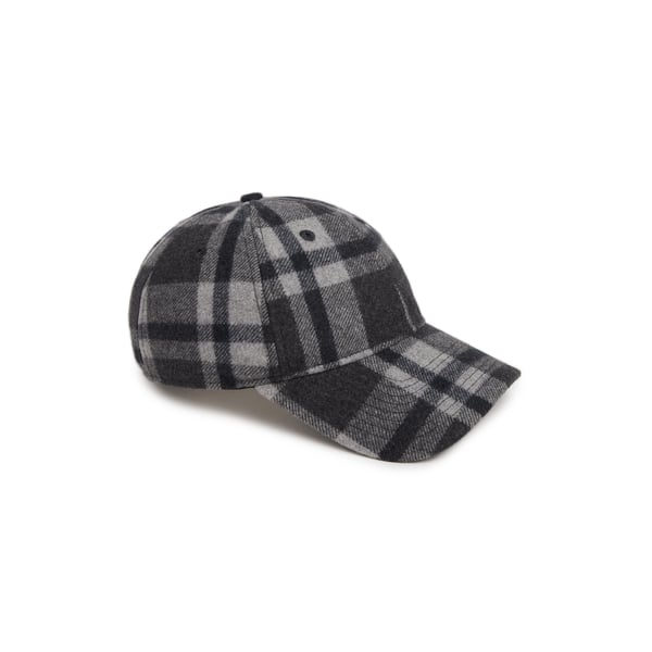 Casquette à carreaux