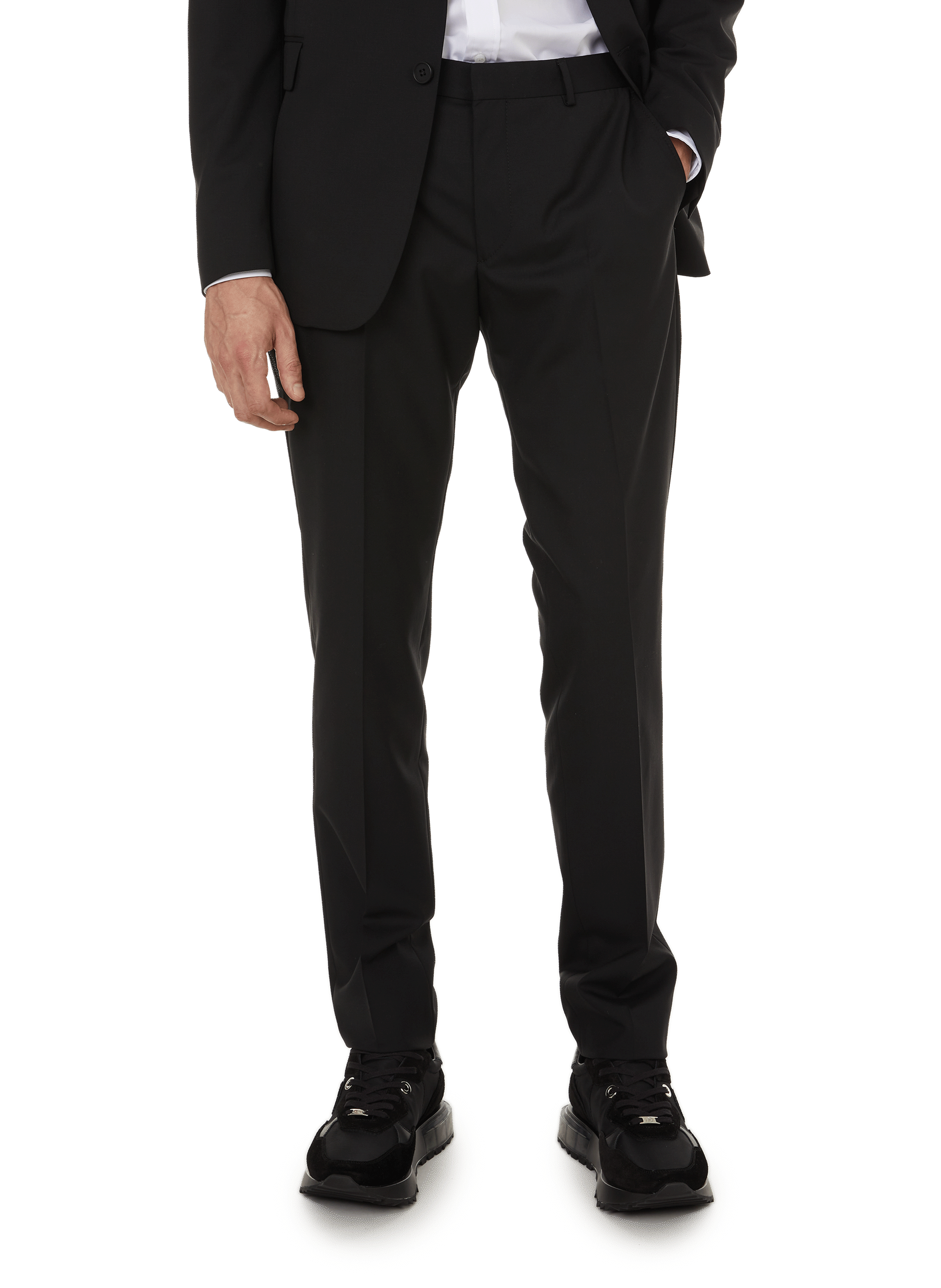 Pantalon Caph en laine SAISON 1865 Noir