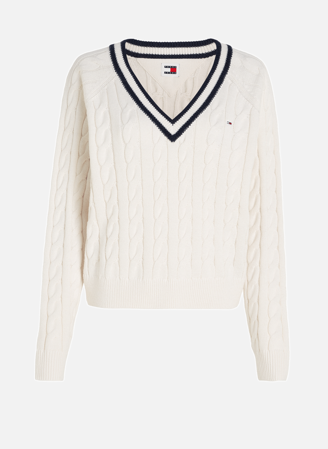 TOMMY HILFIGER cable knit sweater