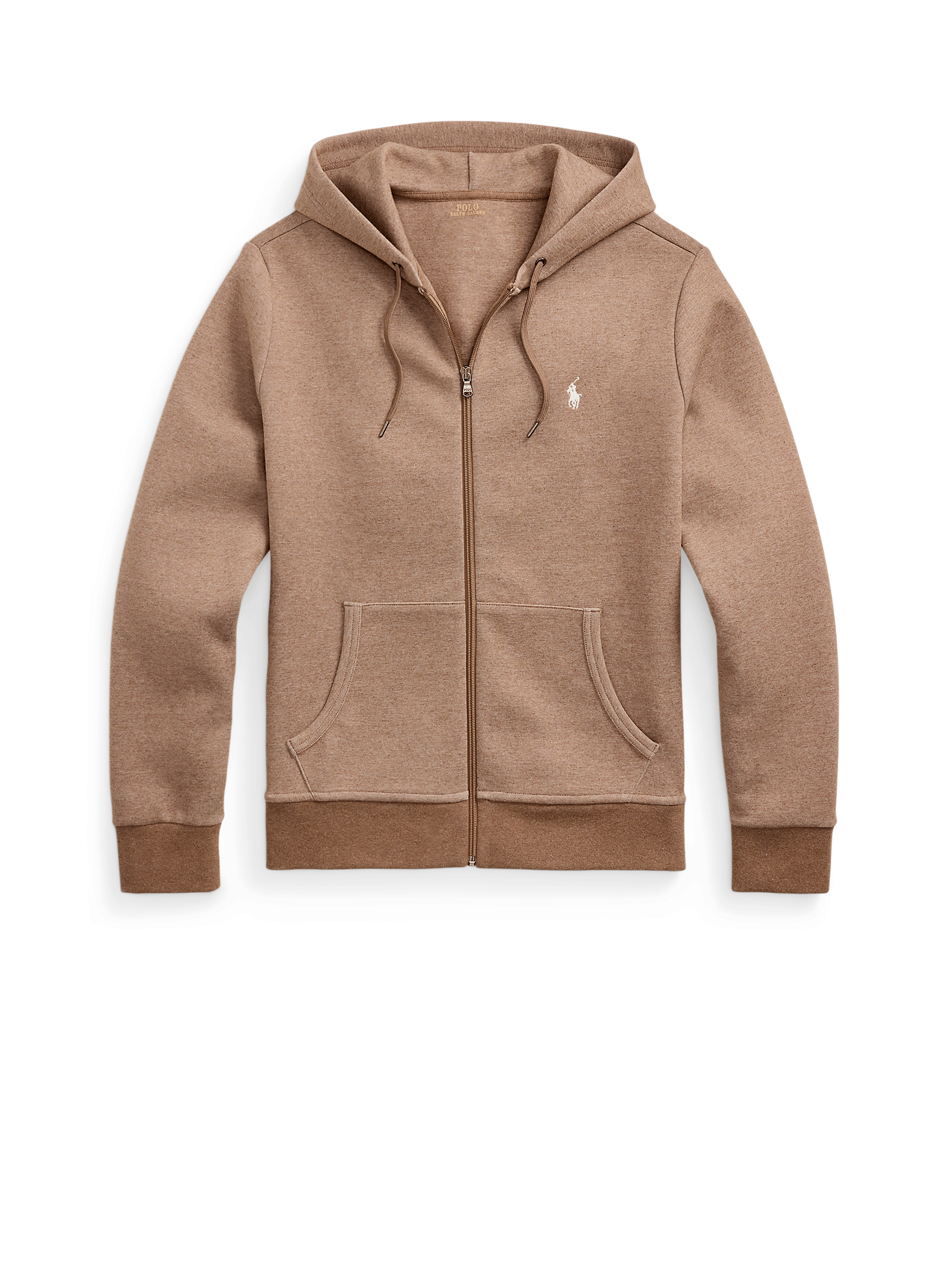 Zip-up hoodie Beige