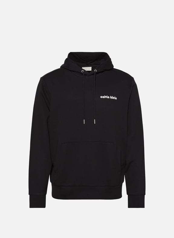 Hoodie à logo Noir by CALVIN KLEIN CALVIN KLEIN Hoodie à logo Noir
