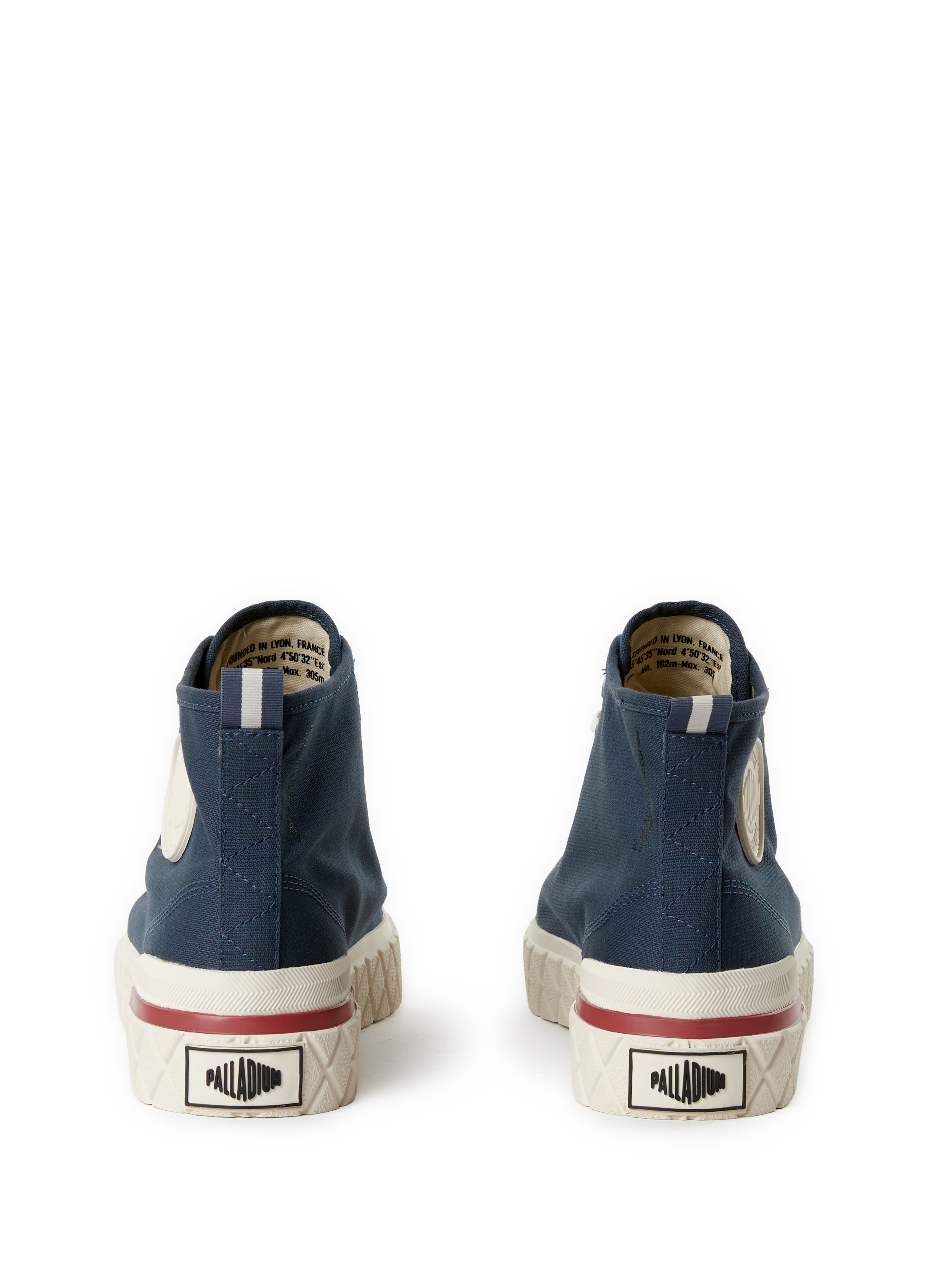 Cotton wedge sneakers PALLADIUM Blue