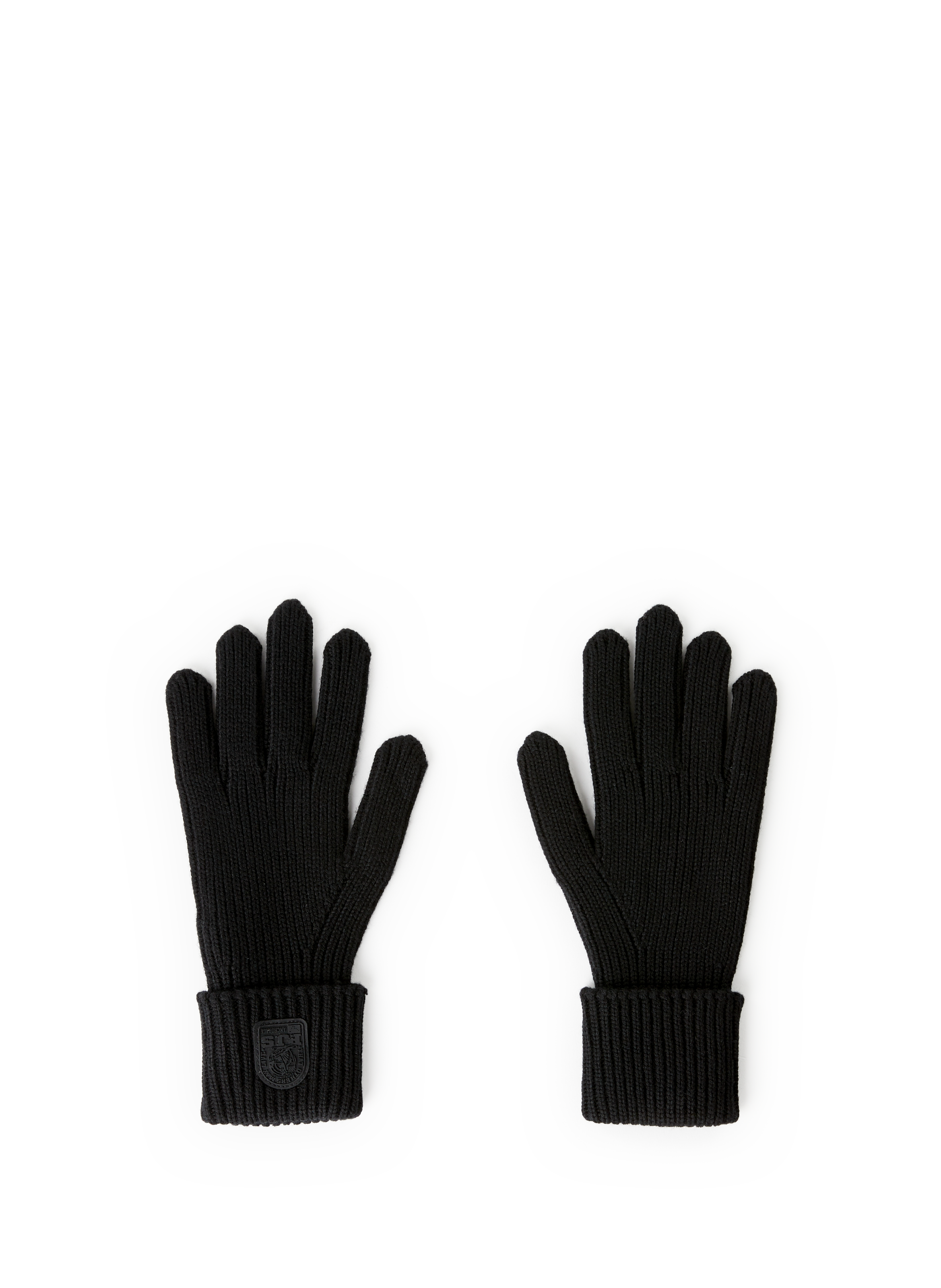 PARAJUMPERS Wool Gloves Black