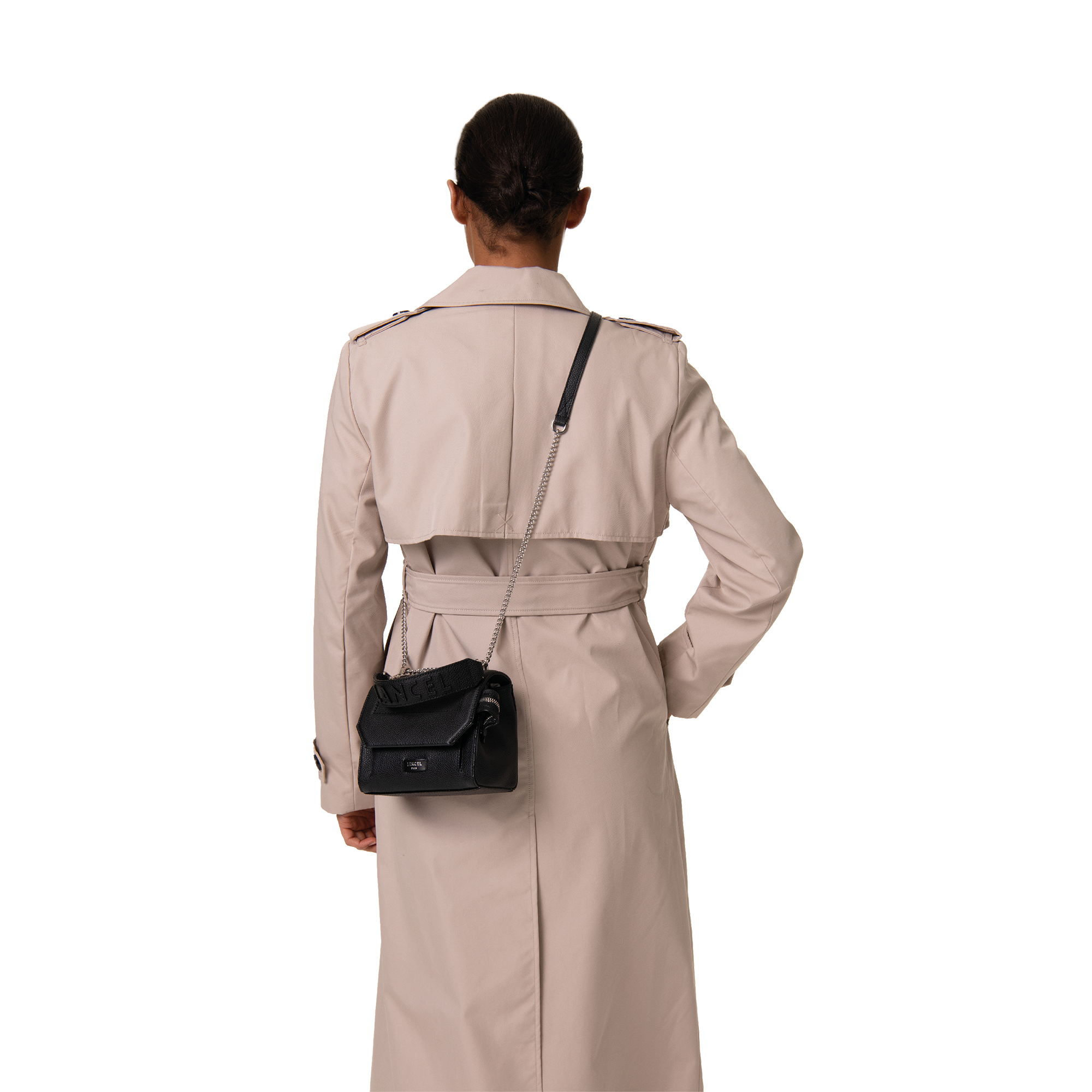 Sac rabat s - ninon de lancel LANCEL Noir