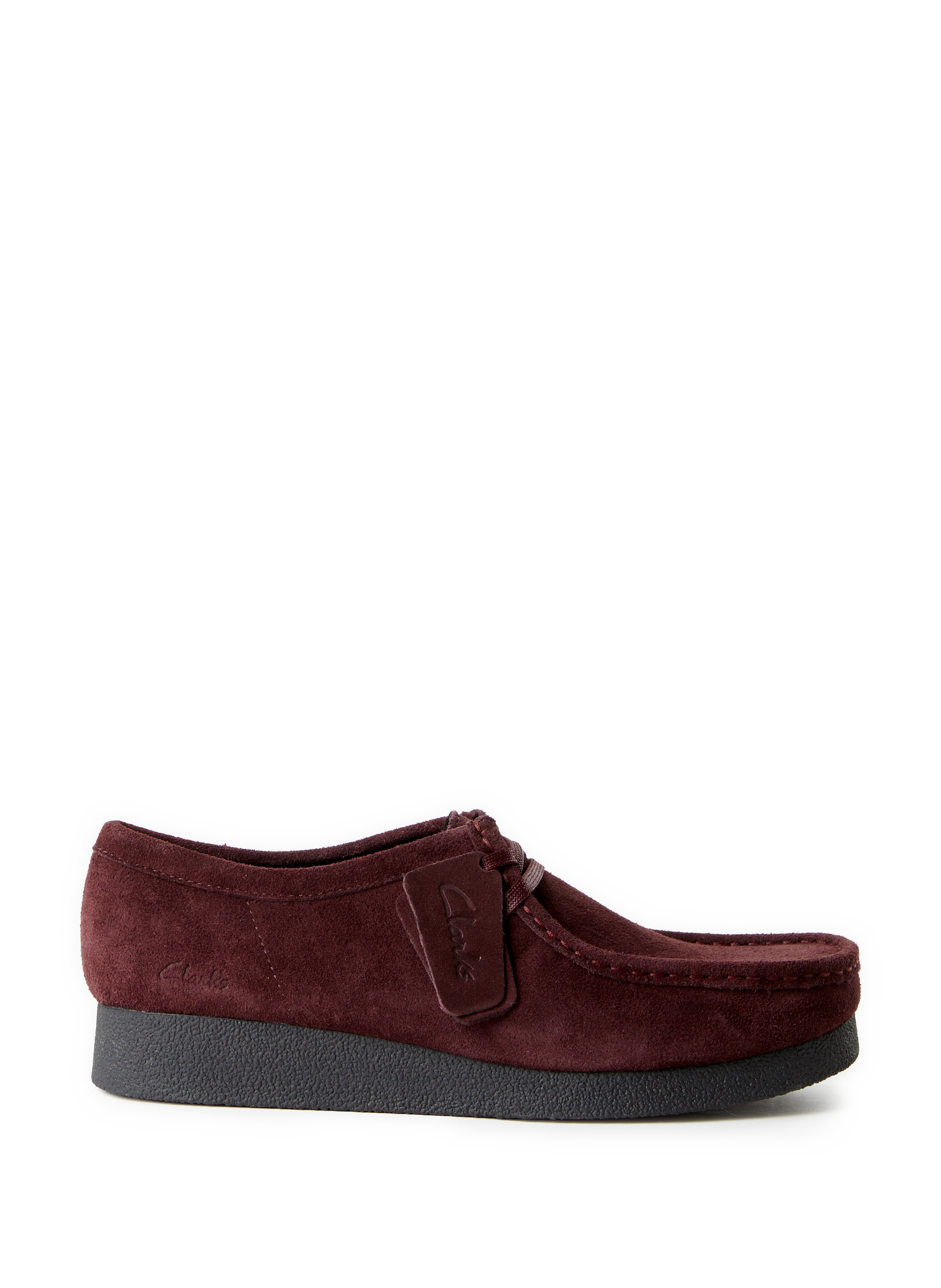 CLARKS Calfskin leather loafers Red