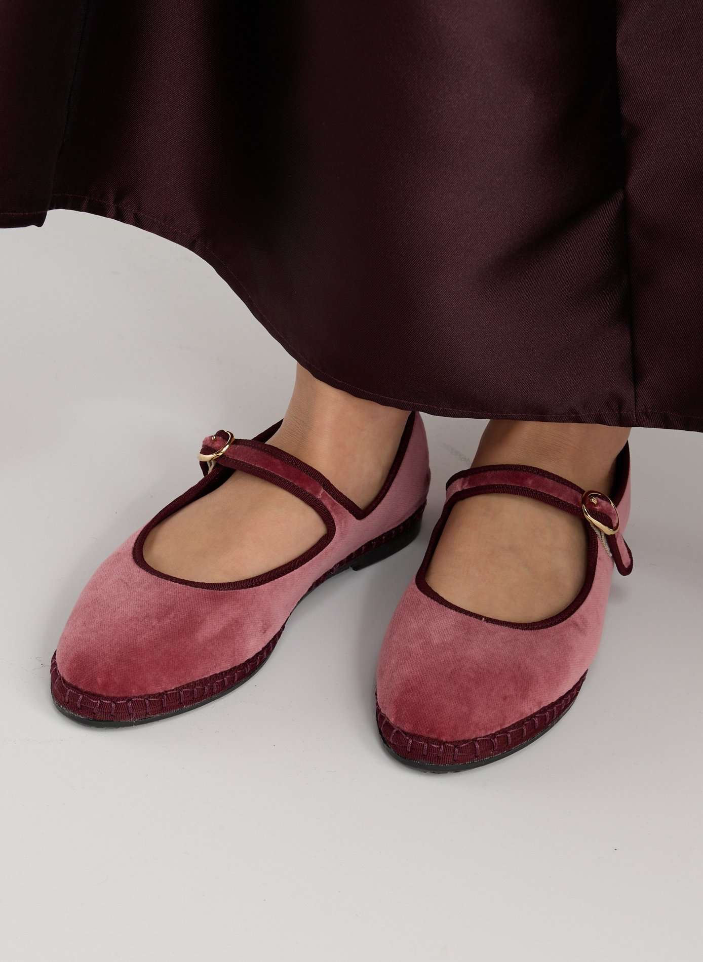 Ballerines Obrien FLABELUS Rose