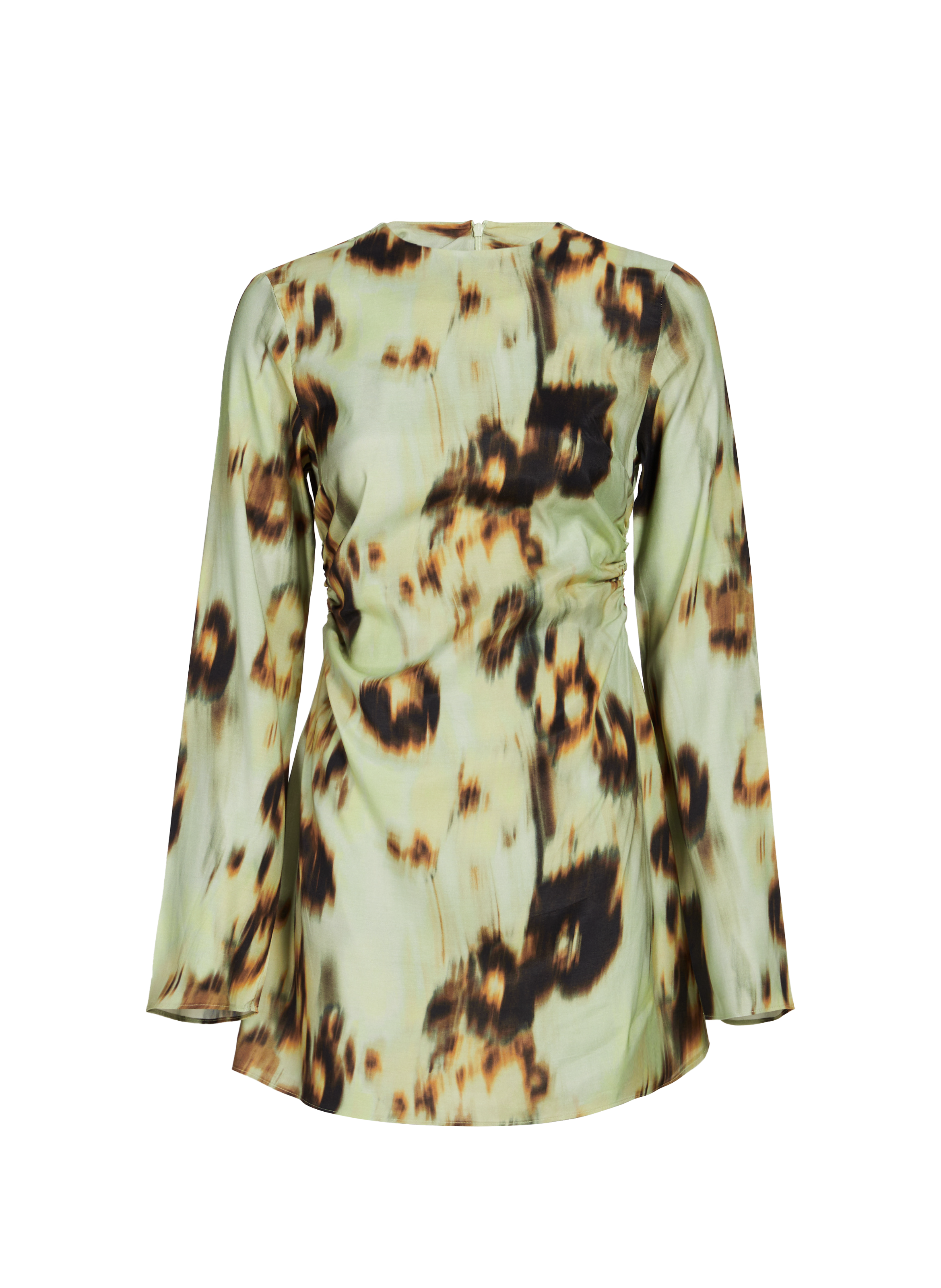 Robe courte Tsjill imprimée TOPSHOP Vert