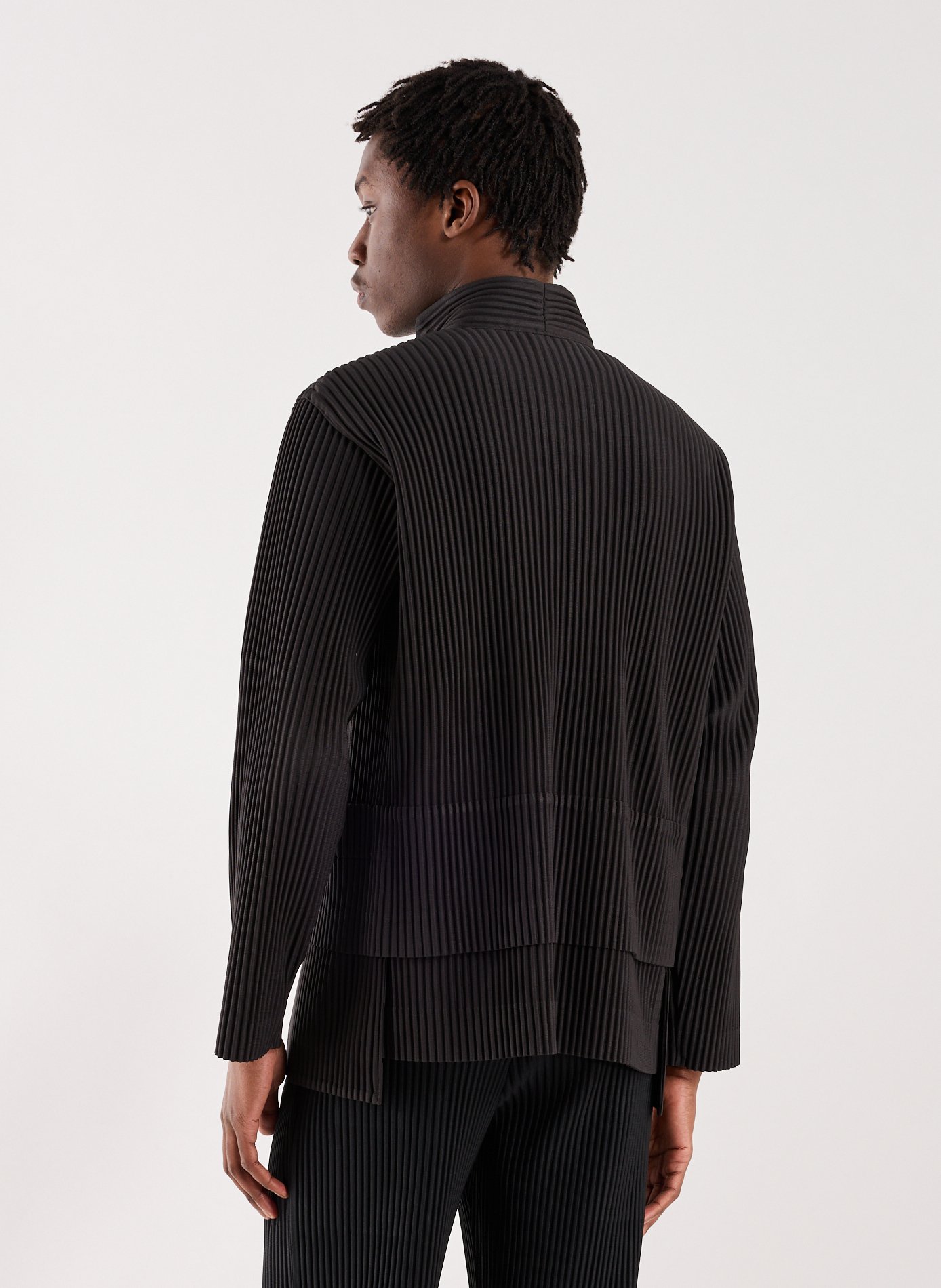 Striped shirt HOMME PLISSE ISSEY MIYAKE Grey