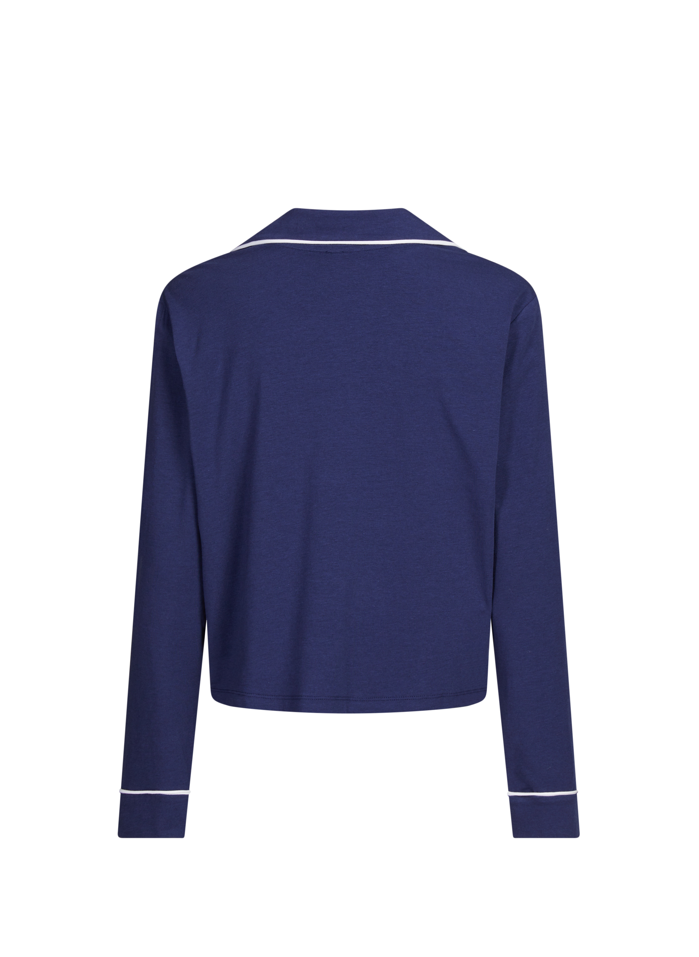 Ensemble de pyjama uni en coton mélangé POLO RALPH LAUREN Bleu