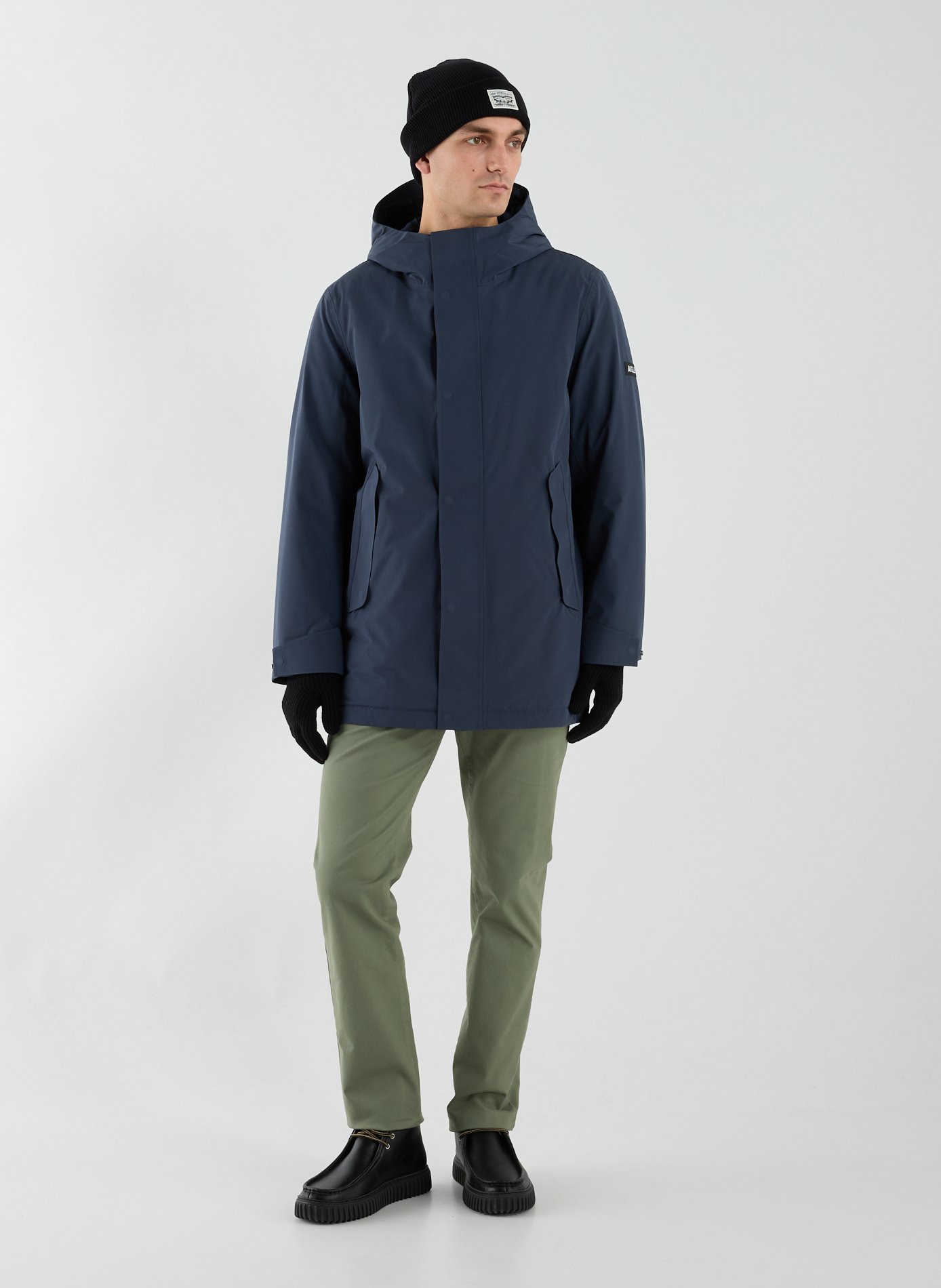 Wool-blend gloves  AIGLE Black