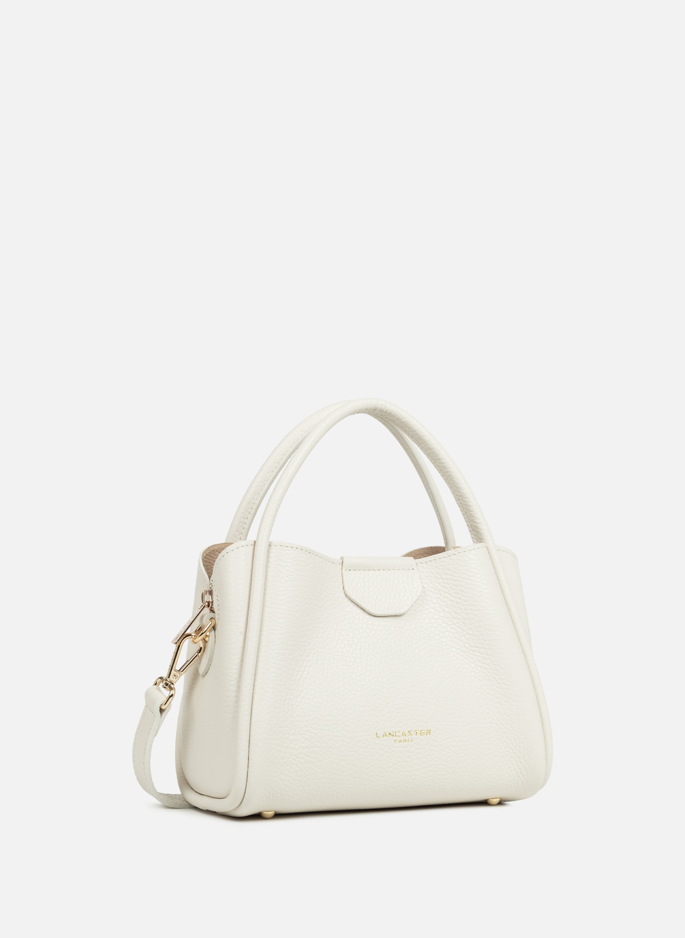 Petit sac à main - ida double LANCASTER Blanc