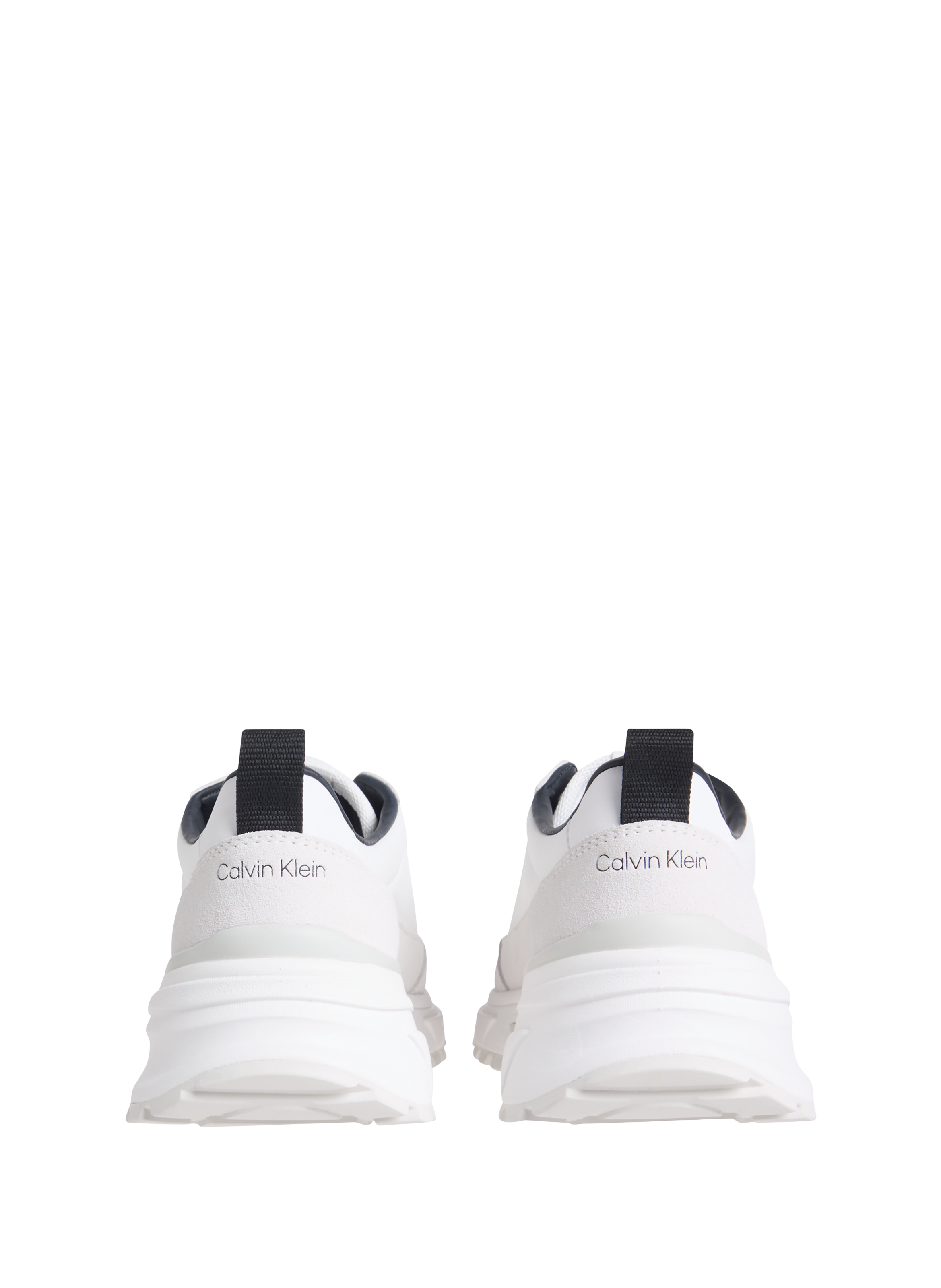 Baskets basses à lacet CALVIN KLEIN Blanc