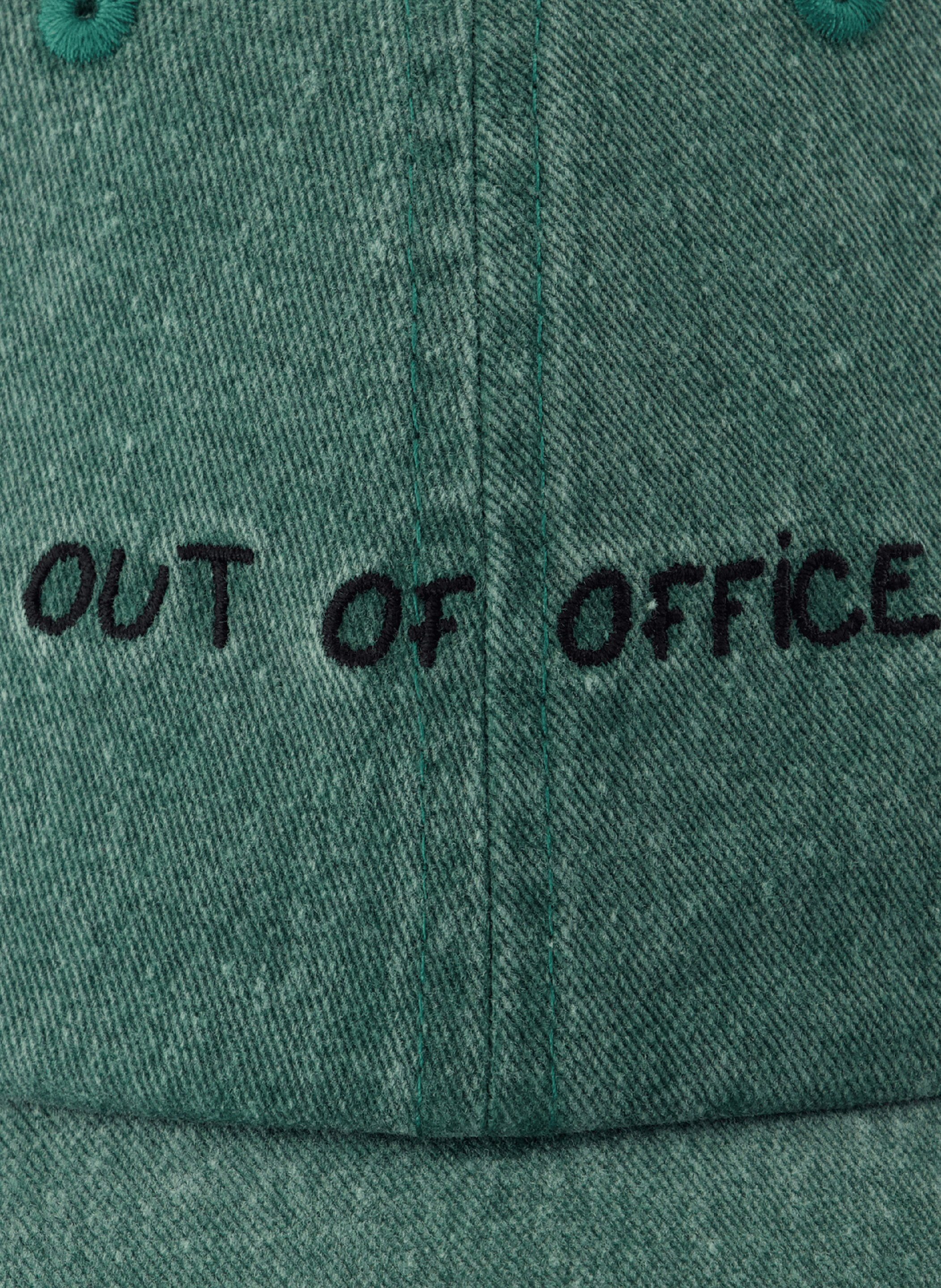 <p>Out Of Office cotton cap</p> MAISON LABICHE Green