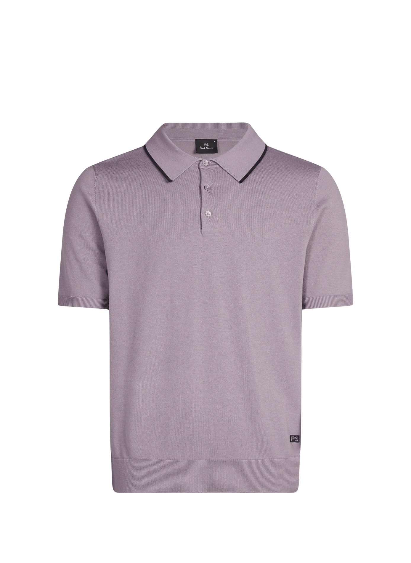 Polo manches courtes en coton organique PAUL SMITH Violet