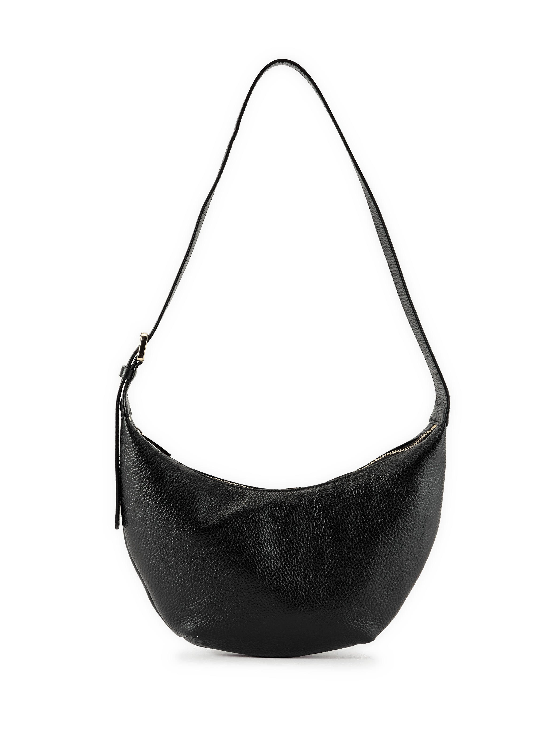 Grained leather bum bag SAISON 1865 Black