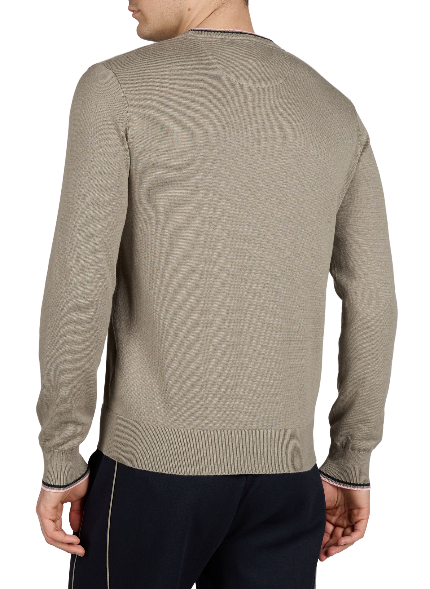 Cotton round neck Sweatshirt EDEN PARK Beige