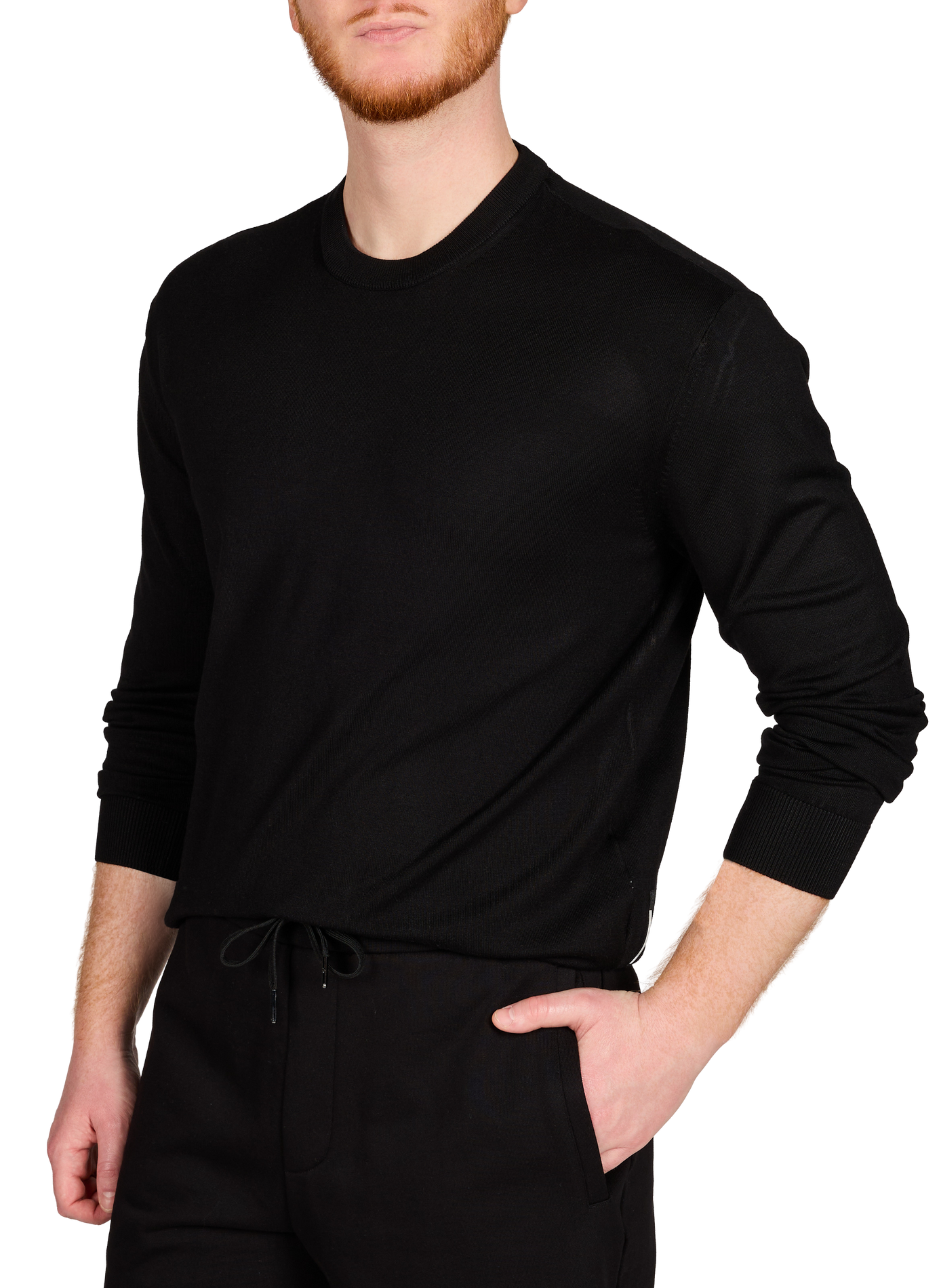 Pull uni ARMANI EXCHANGE Noir