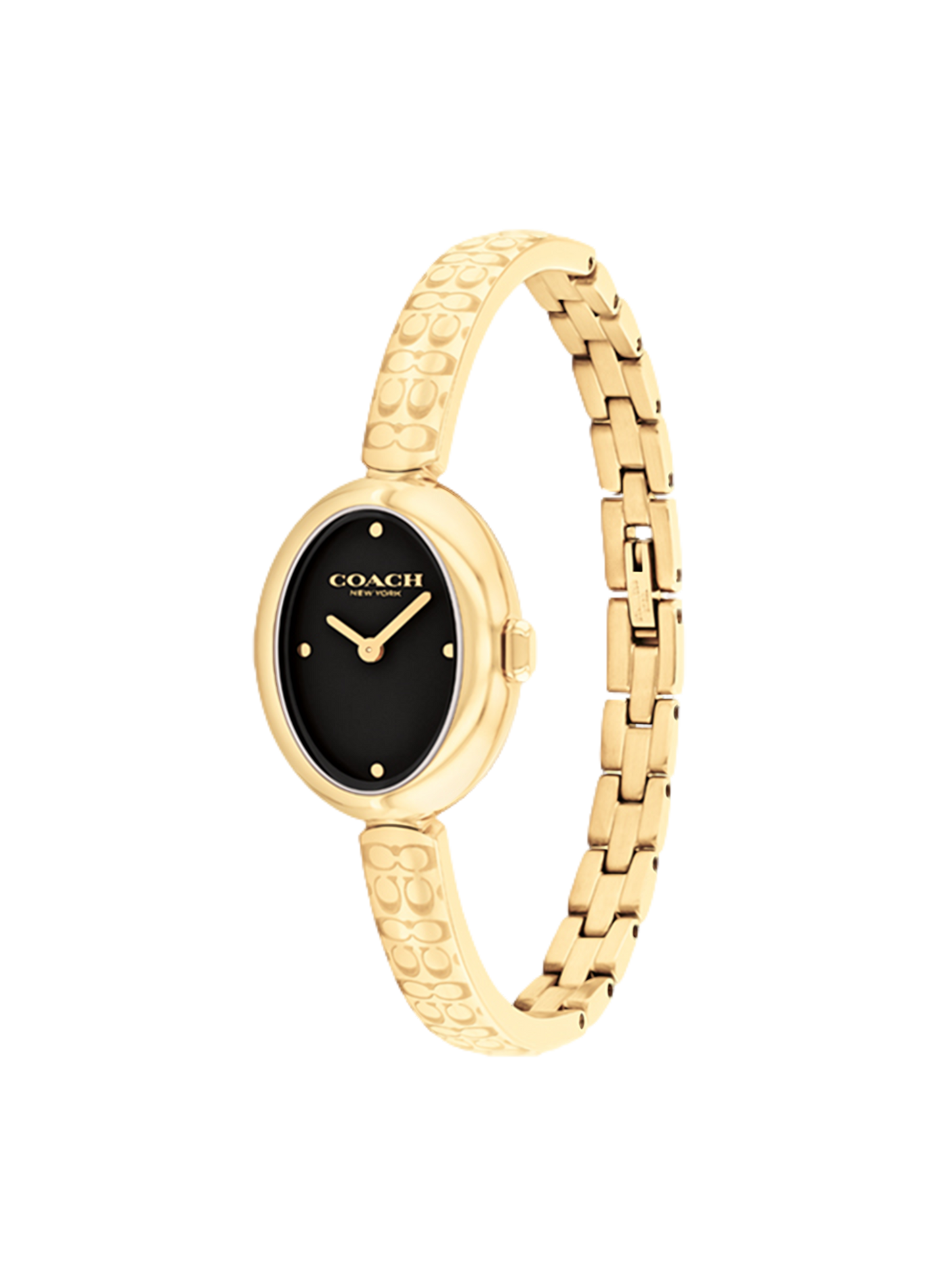 Montre quartz Sammy en acier inoxydable COACH MONTRES Doré