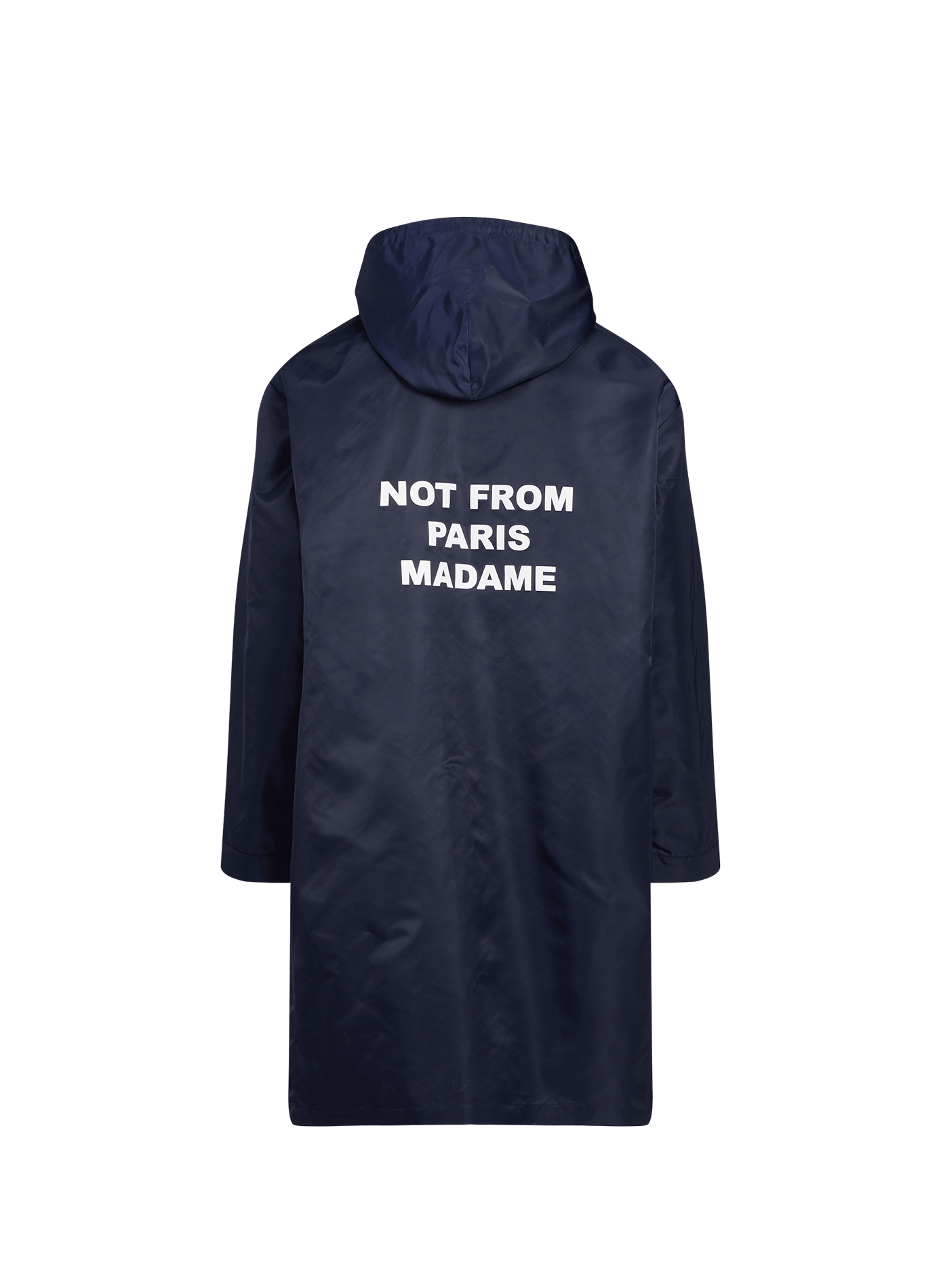 Parka logo poitrine et dos DROLE DE MONSIEUR Bleu