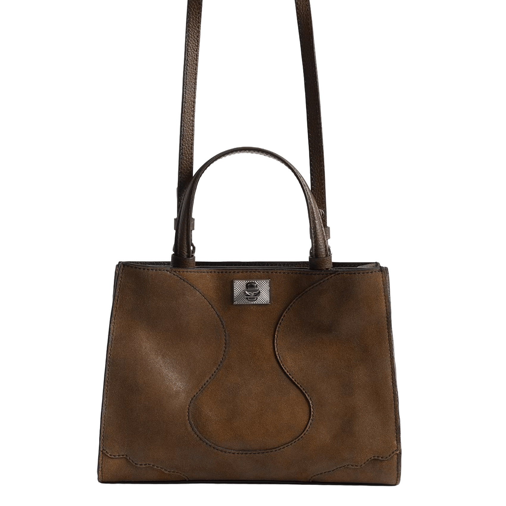 Sac cabas en cuir jack nano ZADIG&VOLTAIRE Marron