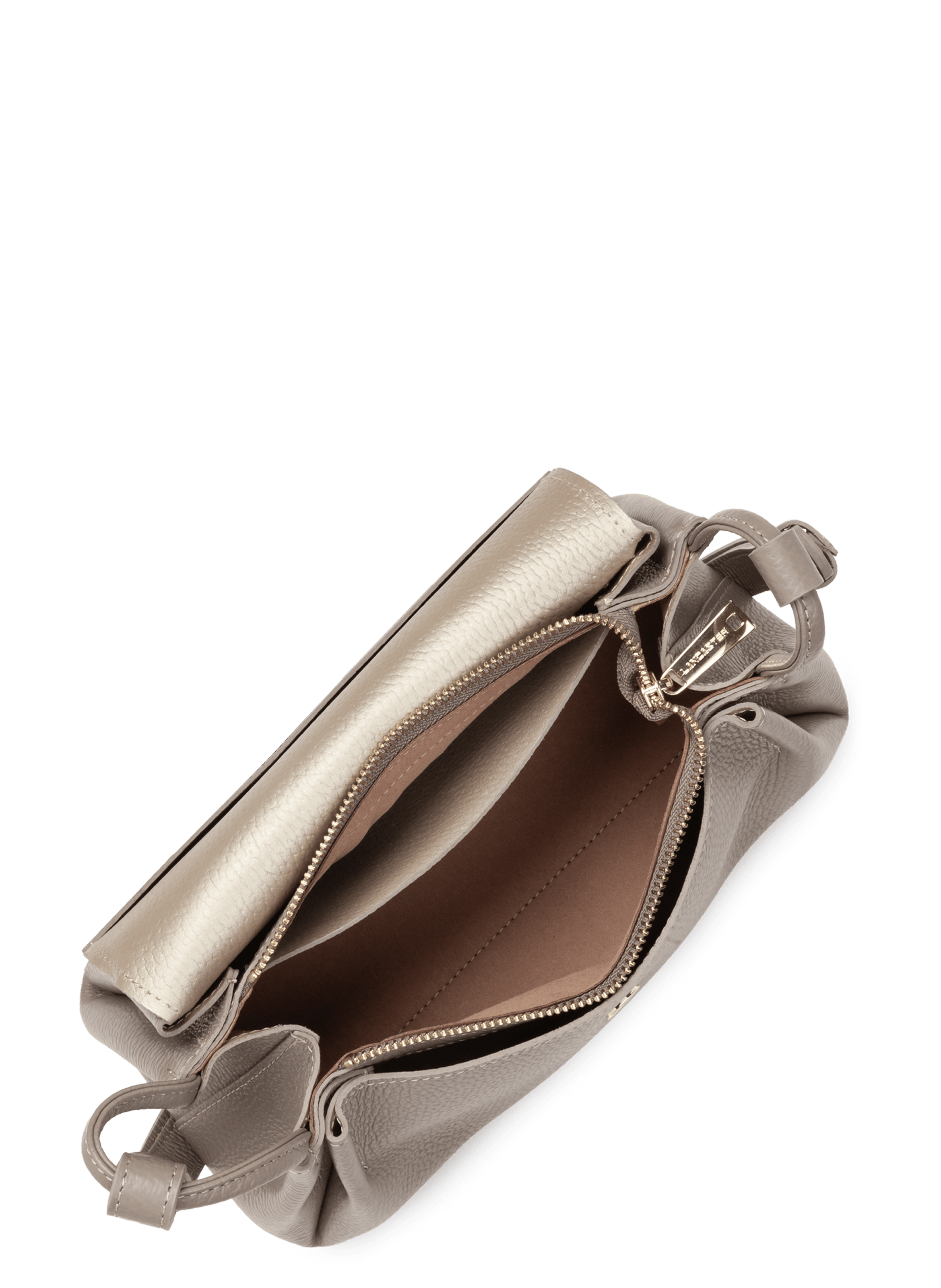 Crossbody bag – accordéon double LANCASTER Grey