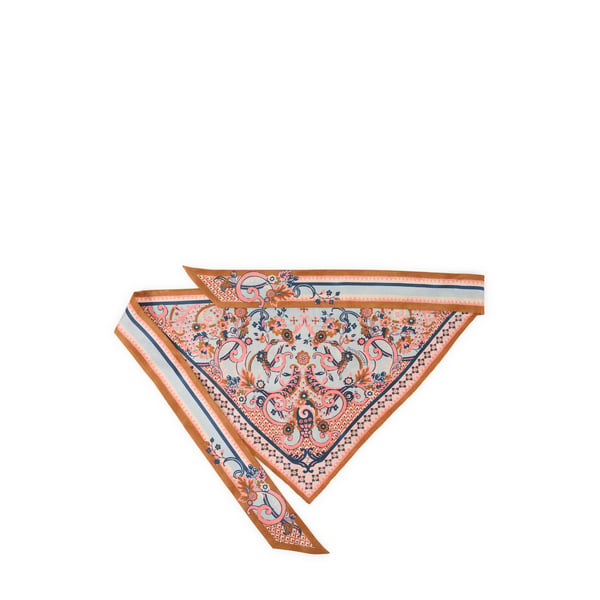 Foulard imprimé à motif en soie Foulard imprimé à motif en soie