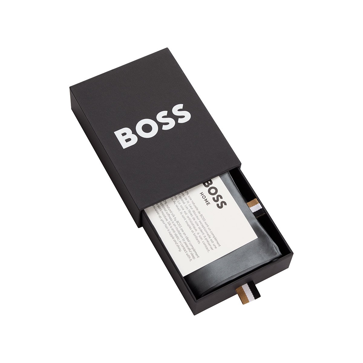 Taie d'oreiller en soie, silksham BOSS HOME Gris