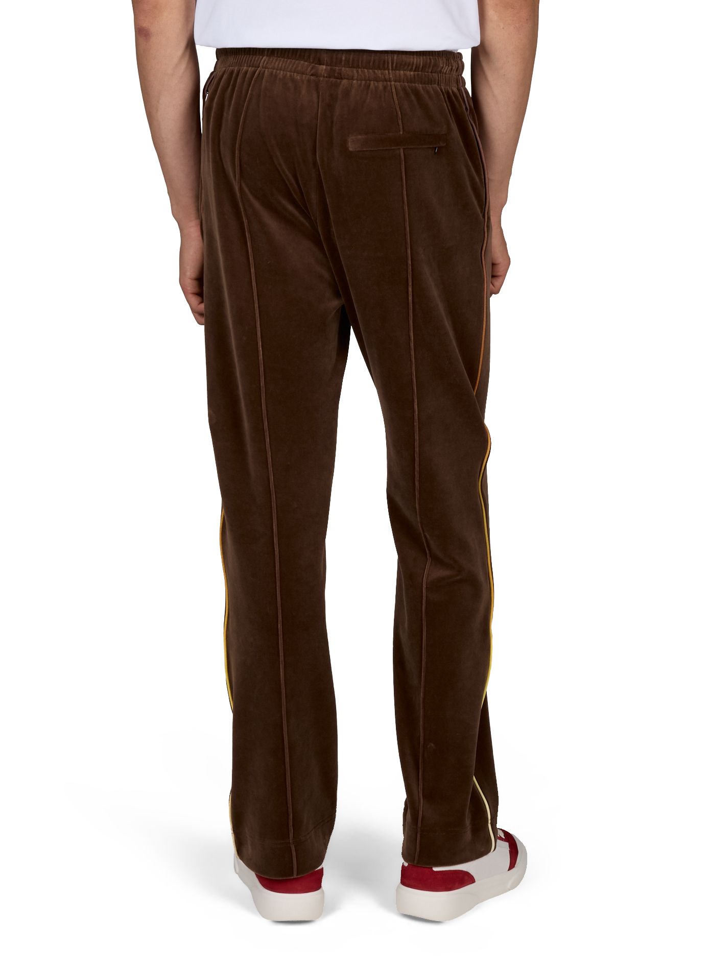 Pantalon en velours en coton mélangé CASABLANCA PARIS Marron