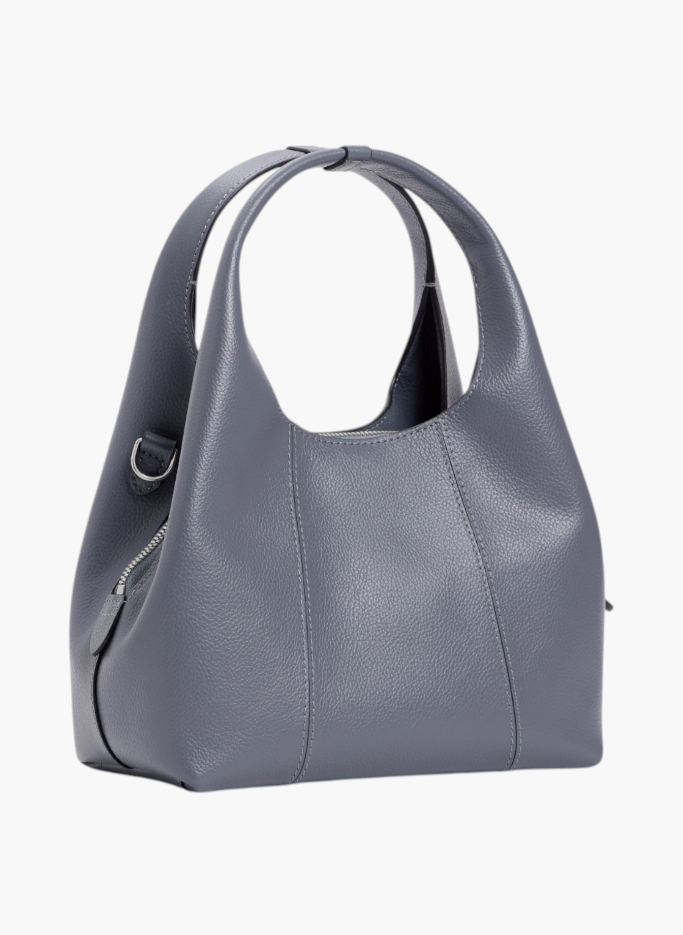 Petit sac à main juliette en cuir grainé LE TANNEUR Bleu