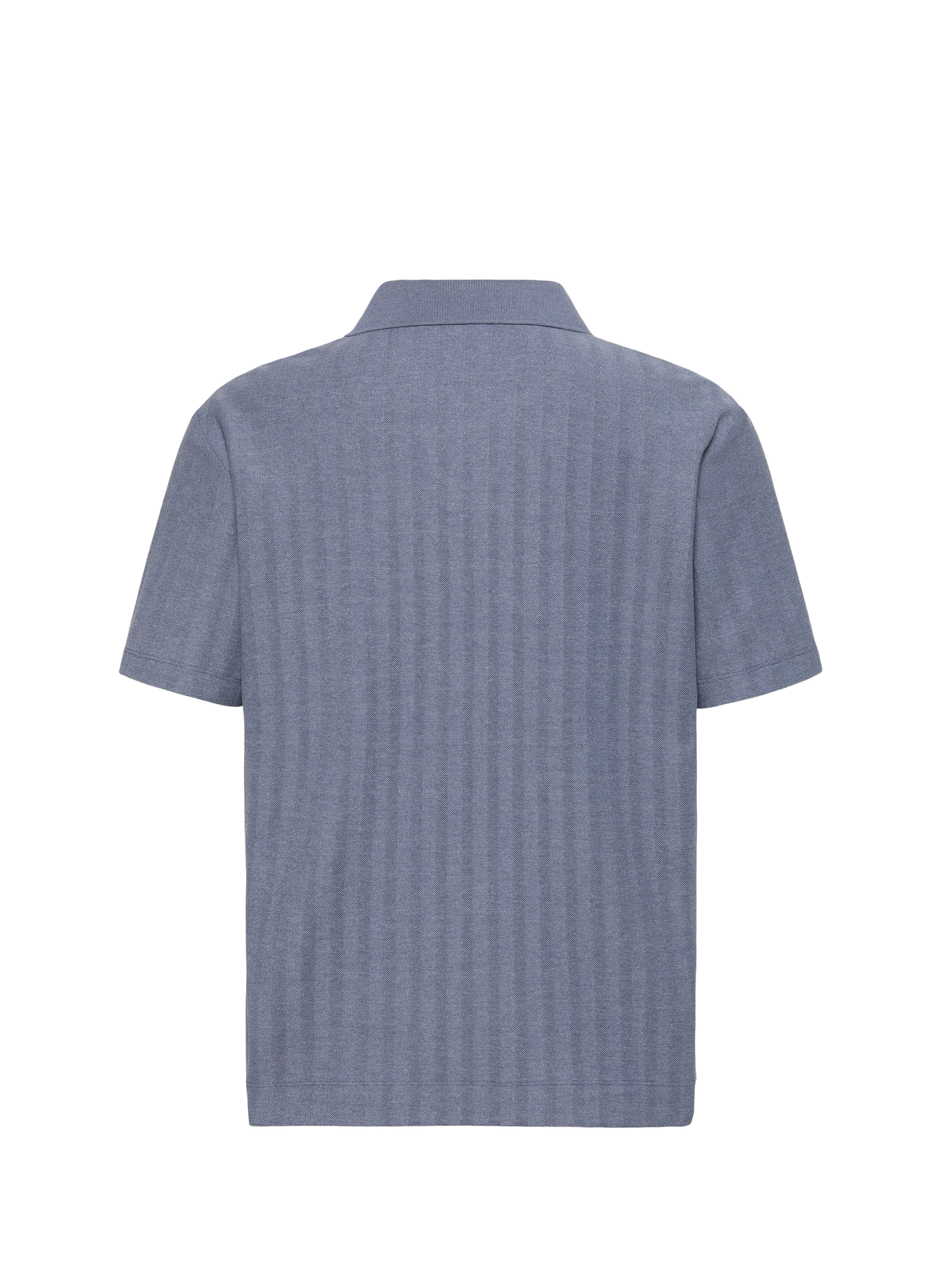 Polo rayé à manches courtes en coton mélangé CALVIN KLEIN Beige