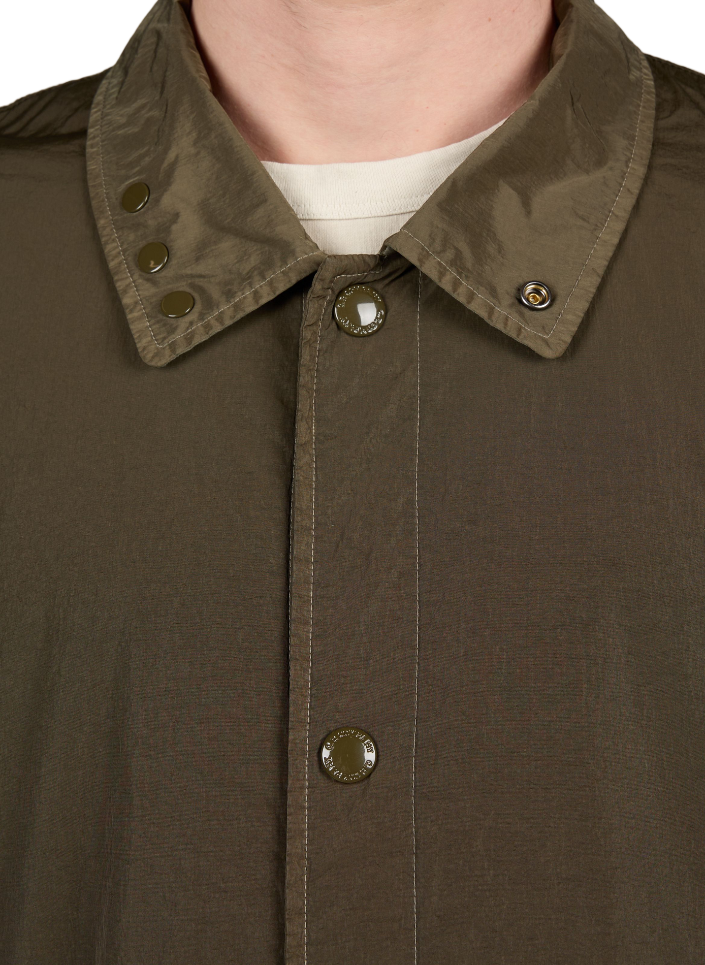 Jacket with embroidered logo | Khaki CP COMPANY Men