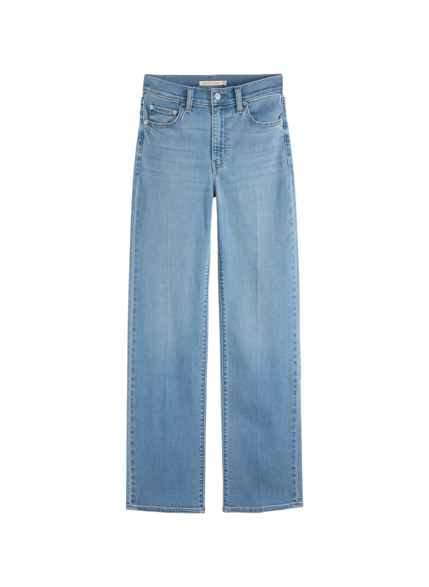 Gerade geschnittene blaue Jeans aus Baumwolle LEVI'S Blau