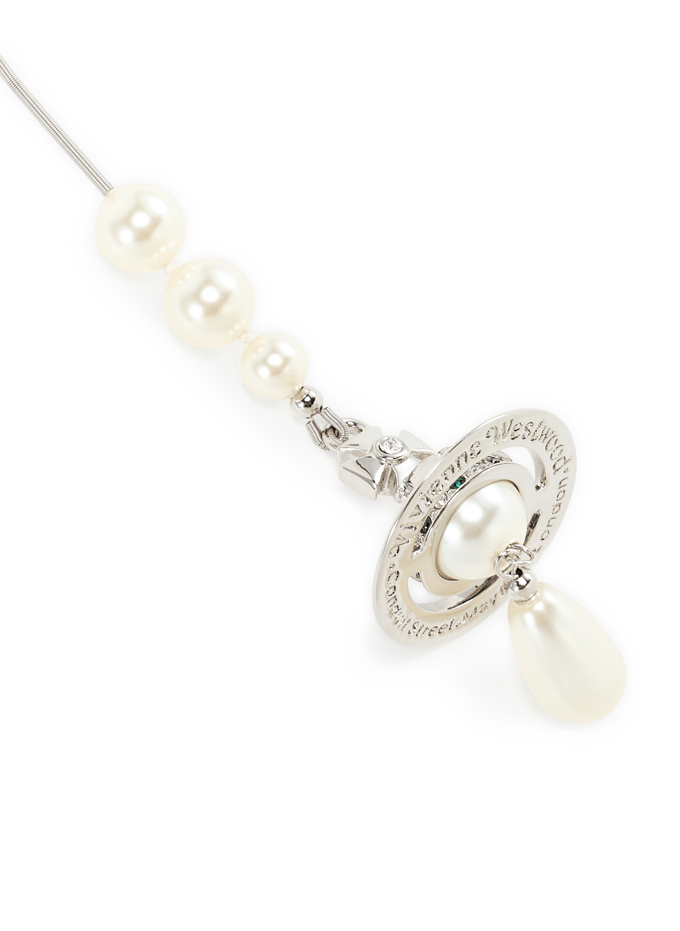 Gebroken parel ketting VIVIENNE WESTWOOD Veelkleurig