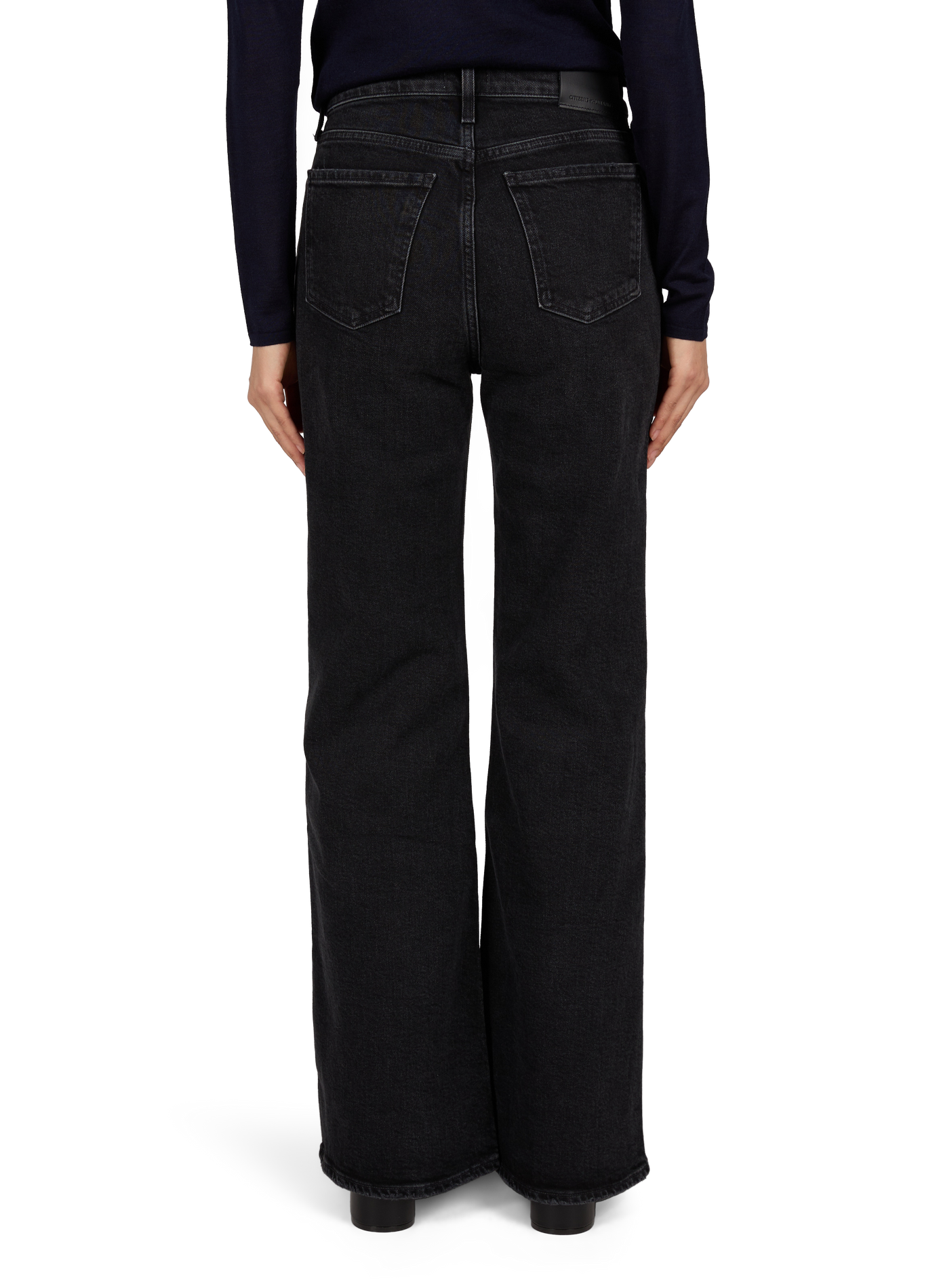 Wide cotton jeans  CITIZENS OF HUMANITY Black